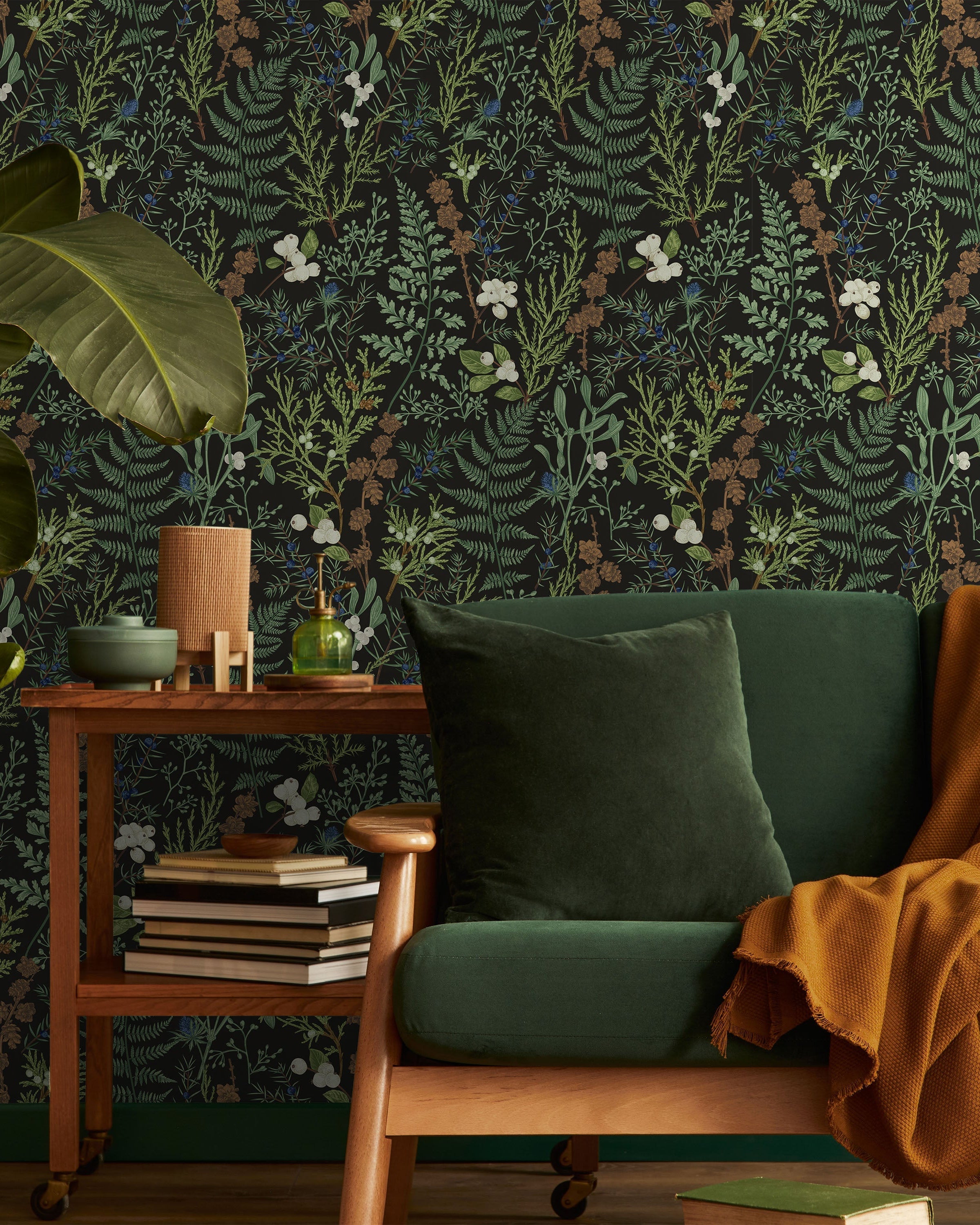 Midnight Tale Peel and Stick Wallpaper, Removable Wallpaper, Traditional Wallpaper | DeccoPrint