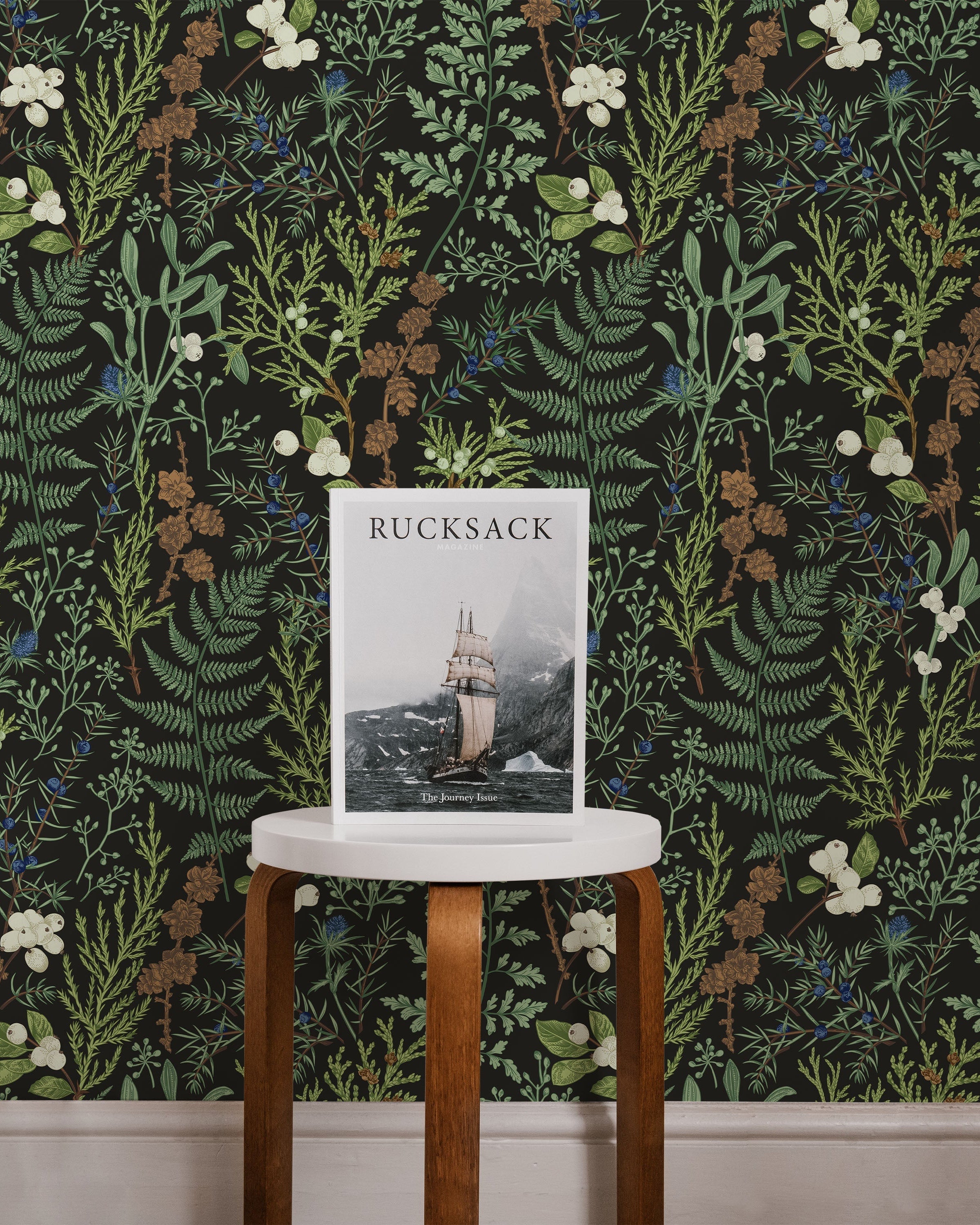 Midnight Tale Peel and Stick Wallpaper, Removable Wallpaper, Traditional Wallpaper | DeccoPrint