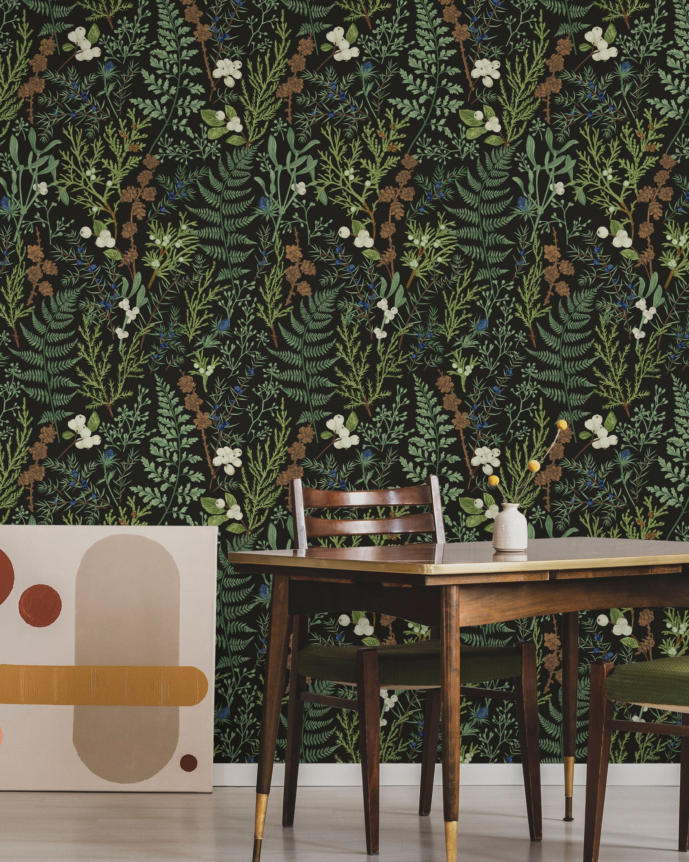 Midnight Tale Peel and Stick Wallpaper, Removable Wallpaper, Traditional Wallpaper | DeccoPrint