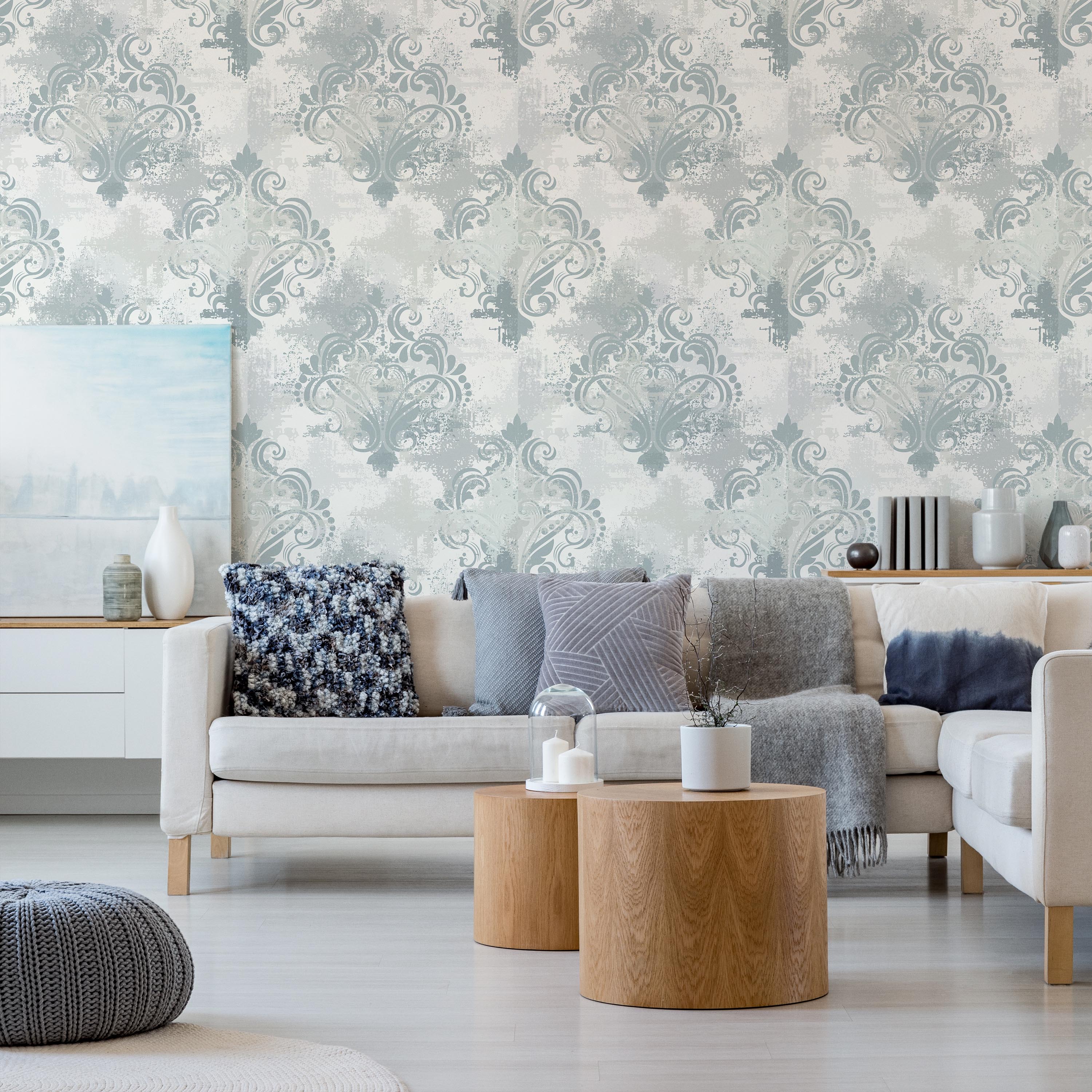 Imperial Rococo Peel and Stick Wallpaper, Removable Wallpaper, Traditional Wallpaper | DeccoPrint