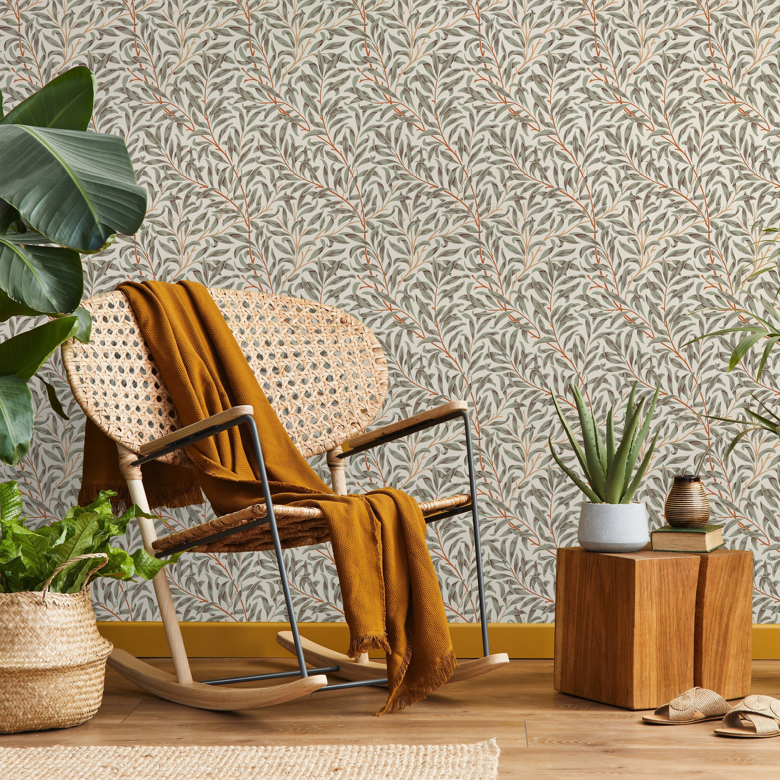 William Morris X Willow Bough Peel and Stick Wallpaper, Removable Wallpaper, Traditional Wallpaper - Sunset Fields | DeccoPrint