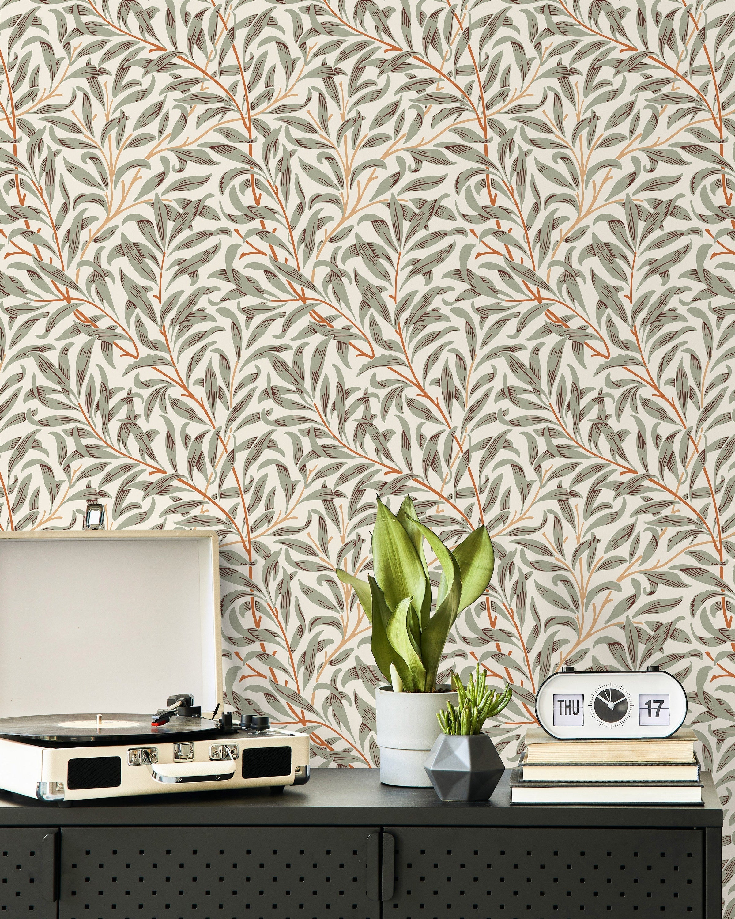 William Morris X Willow Bough Peel and Stick Wallpaper, Removable Wallpaper, Traditional Wallpaper - Sunset Fields | DeccoPrint