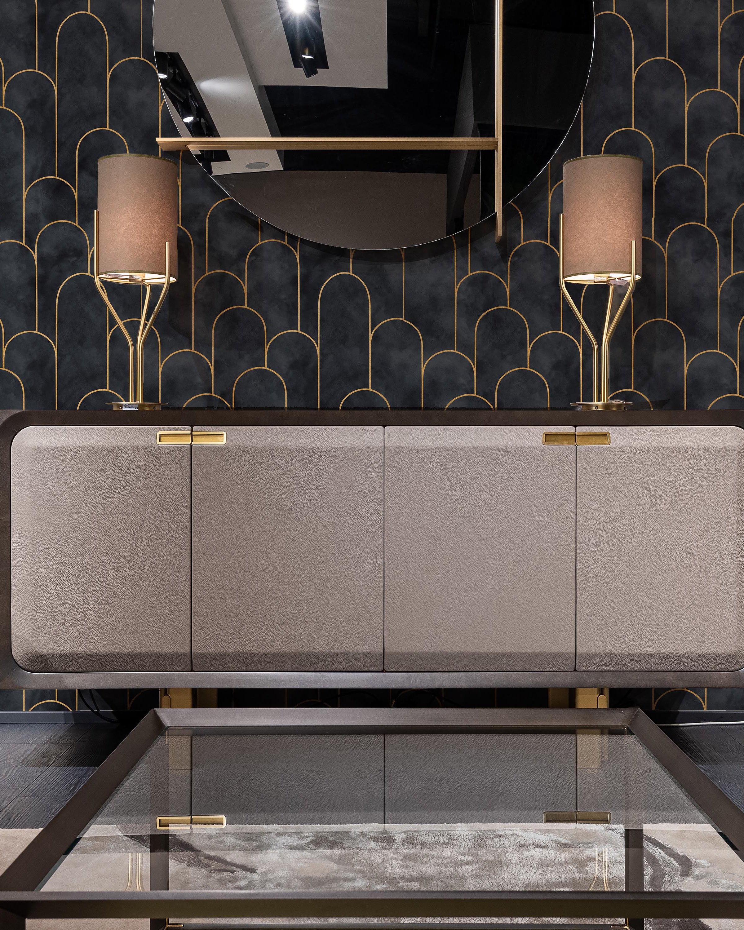 Ornate Deco Peel and Stick Wallpaper, Removable Wallpaper, Traditional Wallpaper | DeccoPrint