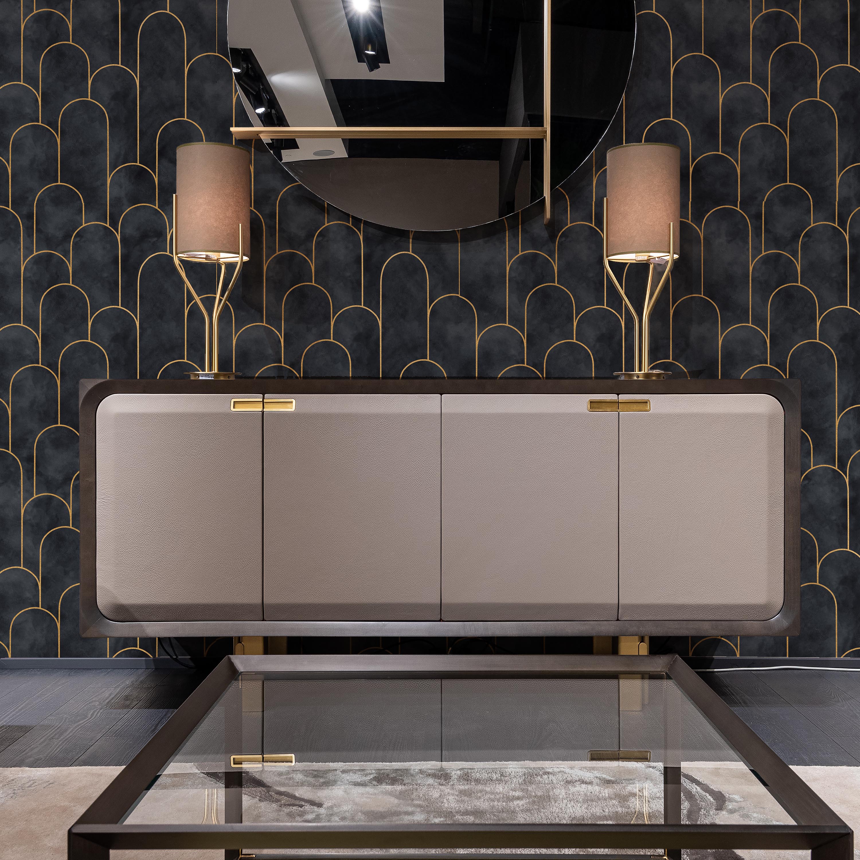 Ornate Deco Peel and Stick Wallpaper, Removable Wallpaper, Traditional Wallpaper | DeccoPrint