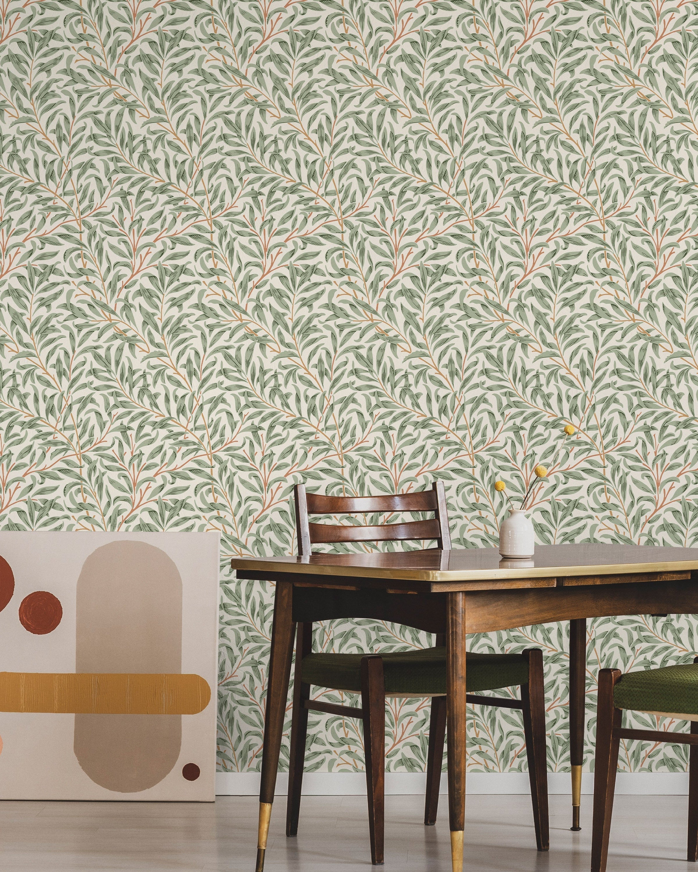 William Morris X Willow Bough Peel and Stick Wallpaper, Removable Wallpaper, Traditional Wallpaper - Muted Autumn | DeccoPrint