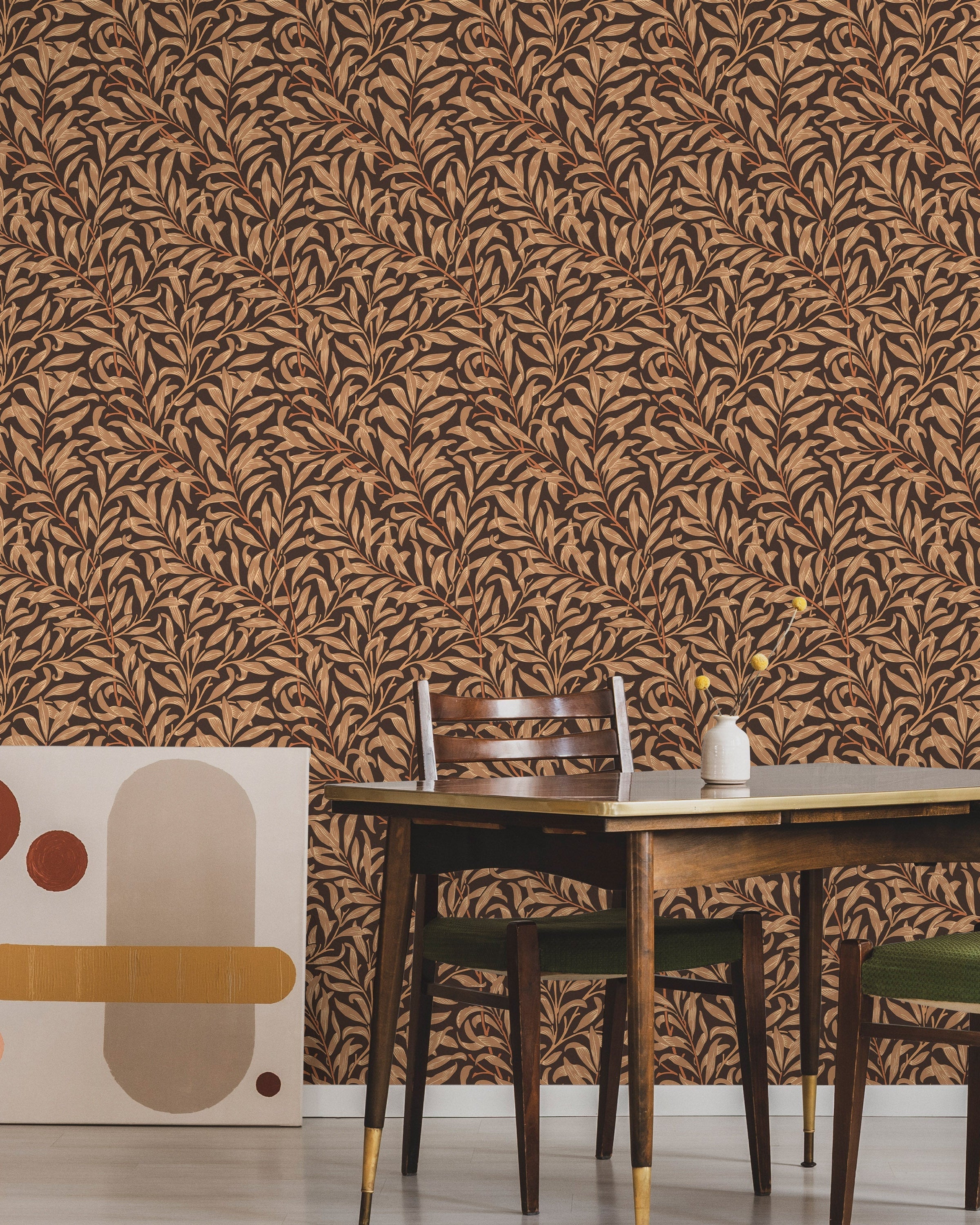 William Morris X Willow Bough Peel and Stick Wallpaper, Removable Wallpaper, Traditional Wallpaper - Autumn | DeccoPrint