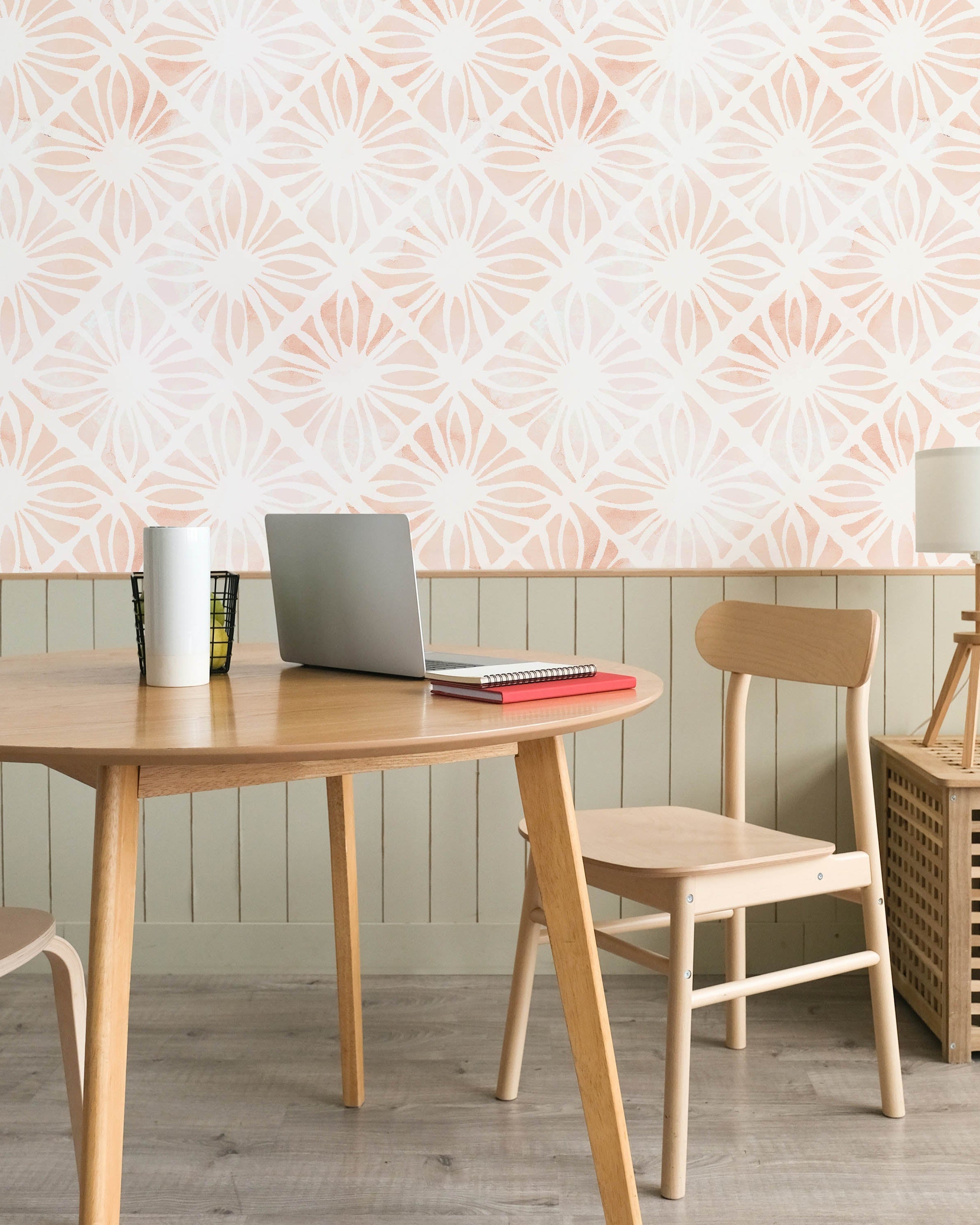 Lotus Peel and Stick Wallpaper, Removable Wallpaper, Traditional Wallpaper | DeccoPrint