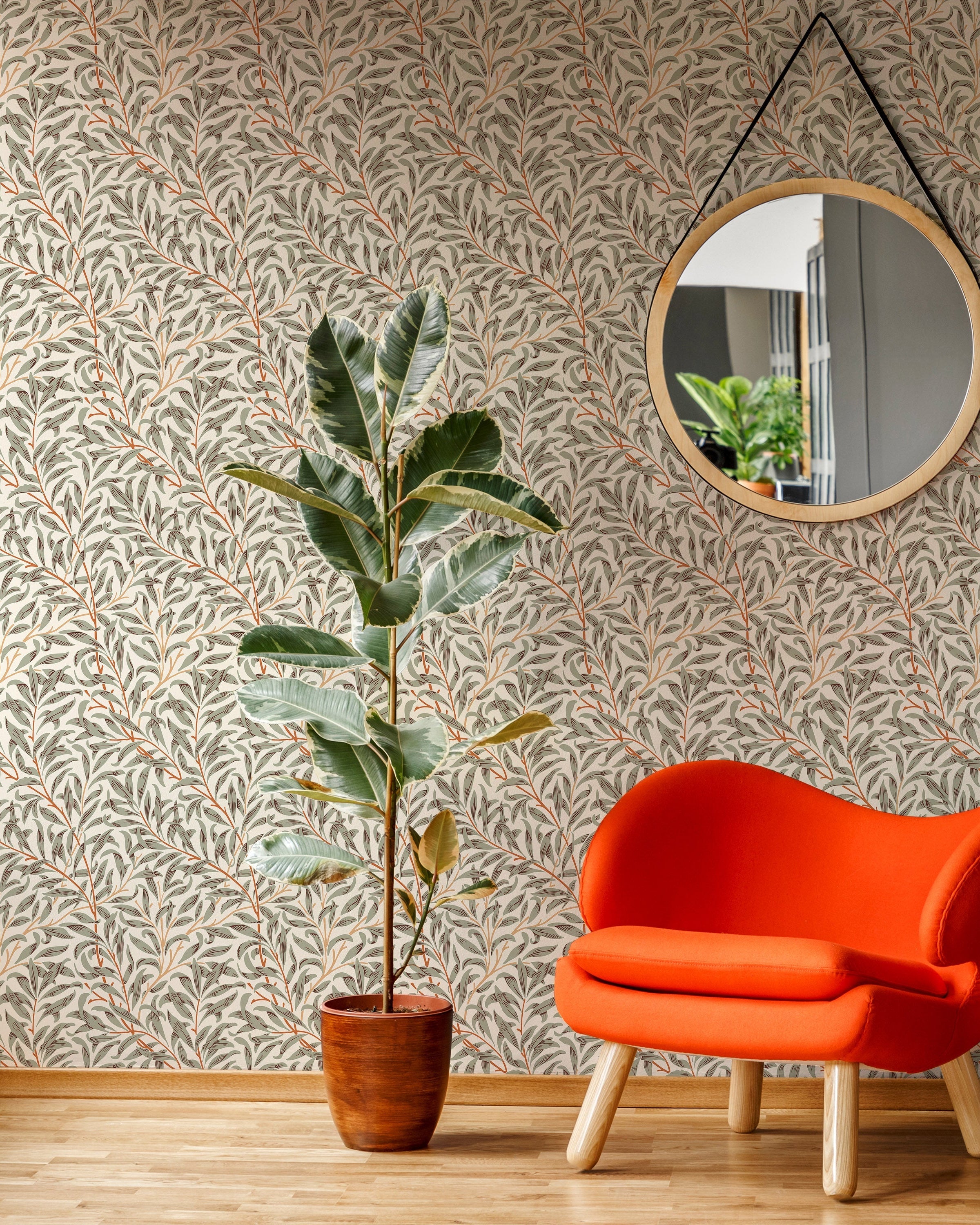 William Morris X Willow Bough Peel and Stick Wallpaper, Removable Wallpaper, Traditional Wallpaper - Sunset Fields | DeccoPrint