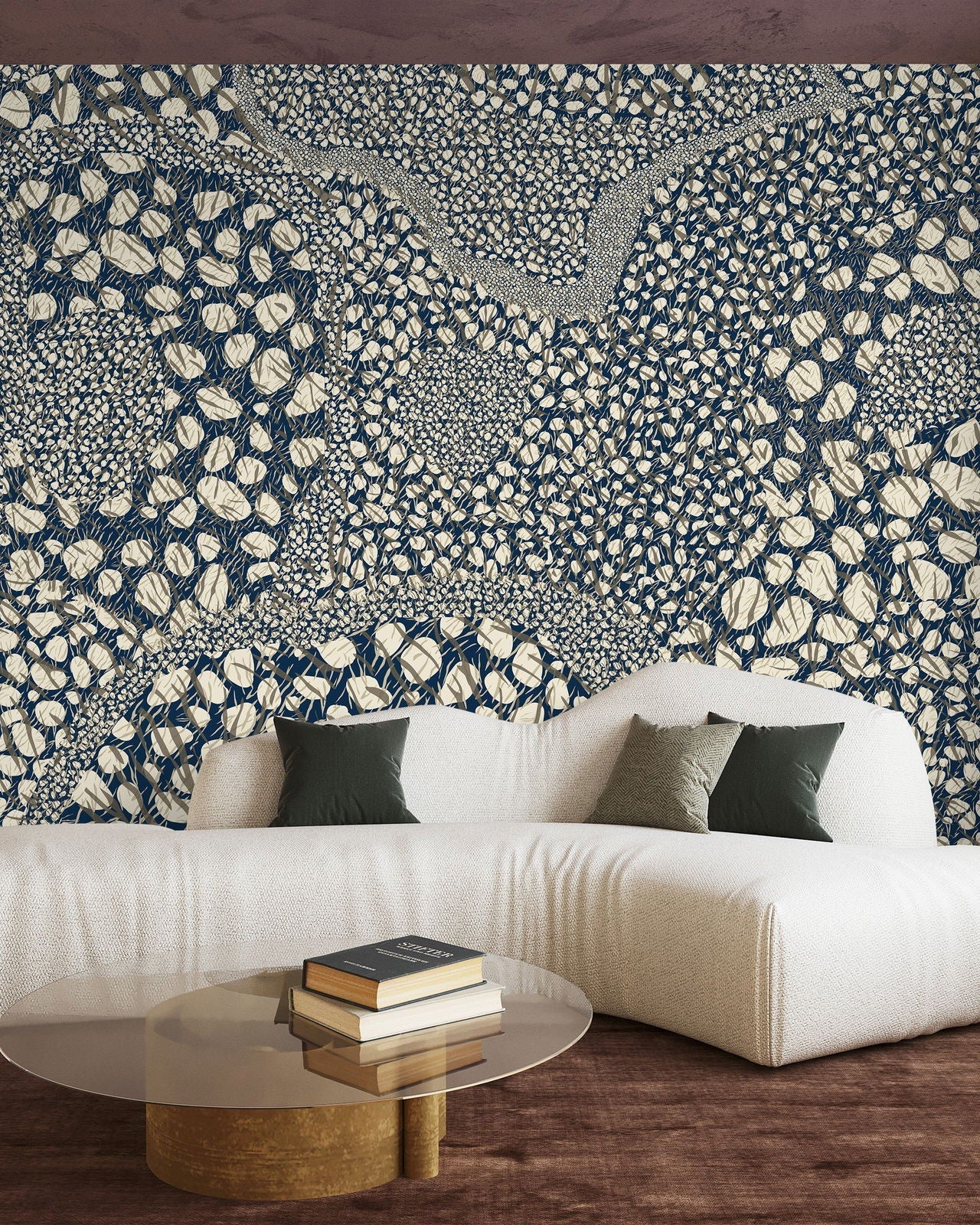 Abstract Pattern Mural Peel and Stick Wallpaper, Removable Wallpaper, Traditional Wallpaper | DeccoPrint