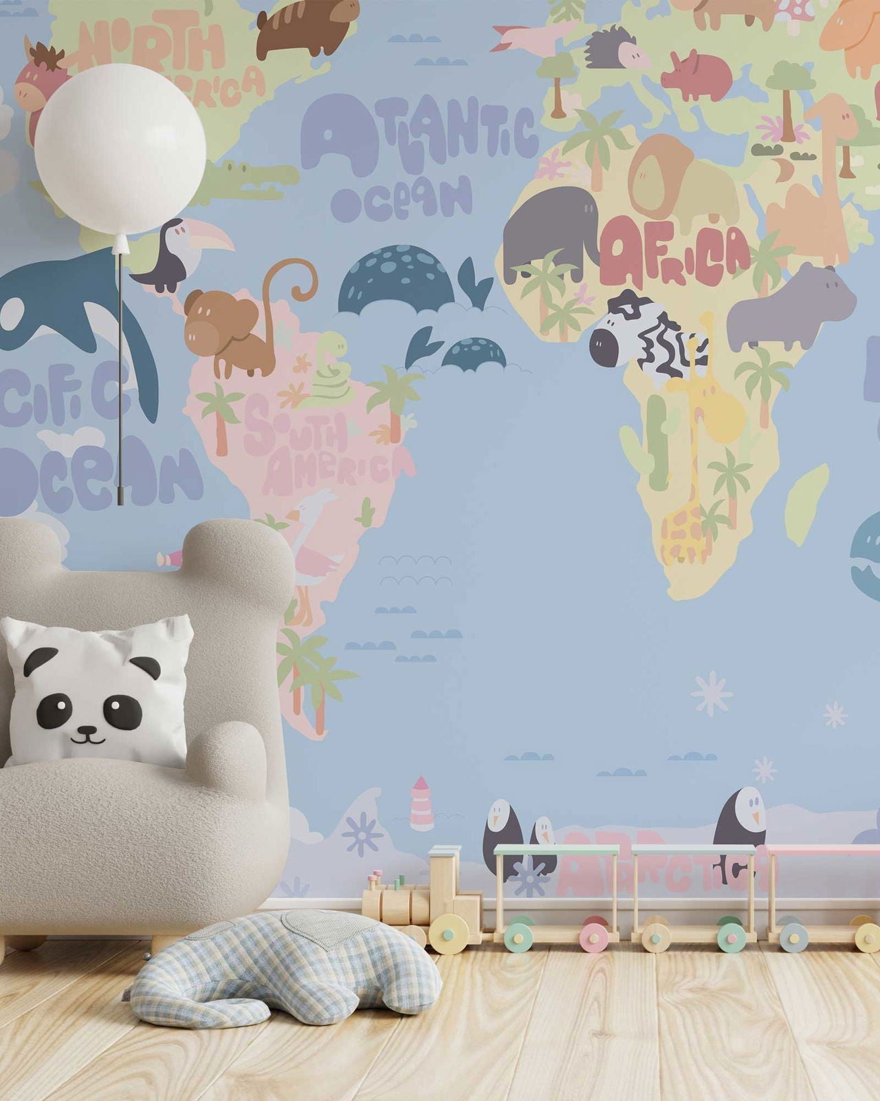 Adventure Map Peel and Stick Wallpaper, Removable Wallpaper, Traditional Wallpaper | DeccoPrint