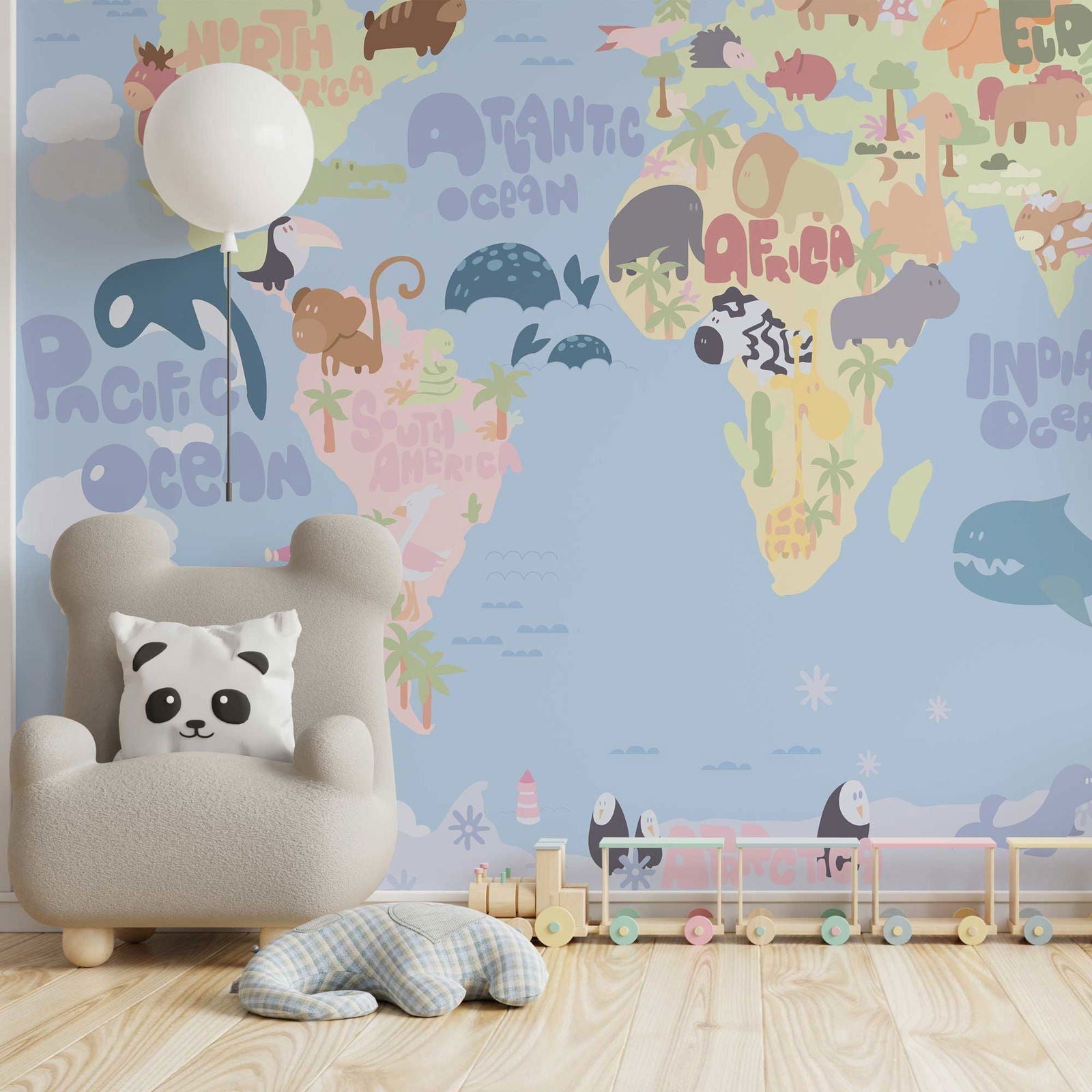 Adventure Map Peel and Stick Wallpaper, Removable Wallpaper, Traditional Wallpaper | DeccoPrint