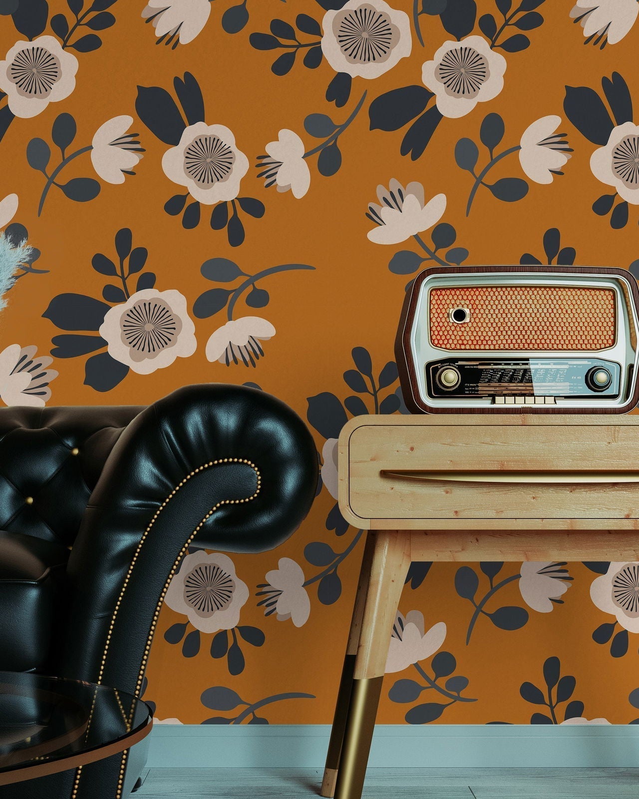 Botanical Gardens Peel and Stick Wallpaper, Removable Wallpaper, Traditional Wallpaper | DeccoPrint