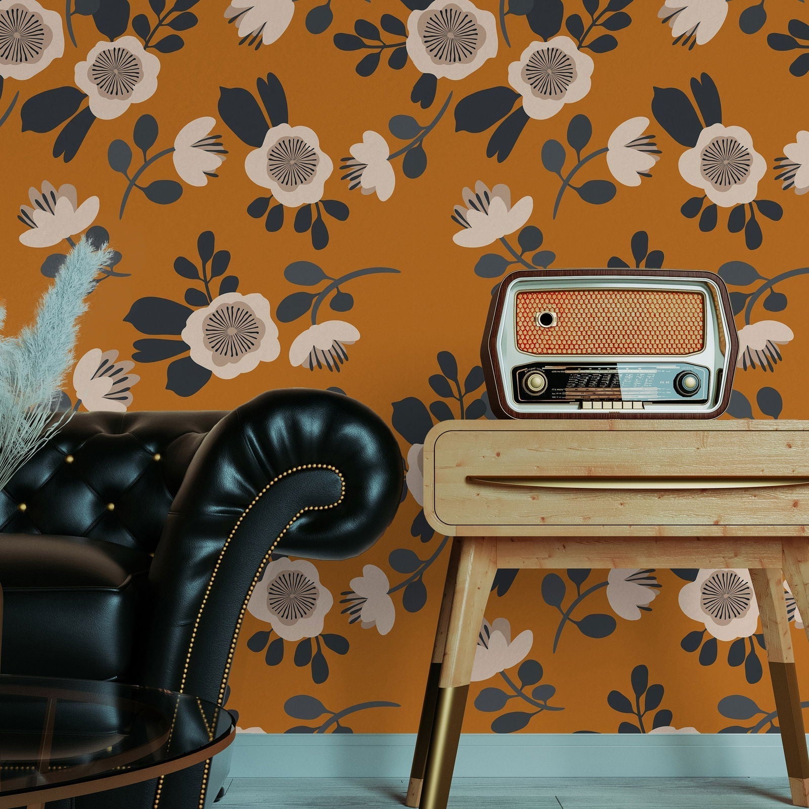 Botanical Gardens Peel and Stick Wallpaper, Removable Wallpaper, Traditional Wallpaper | DeccoPrint