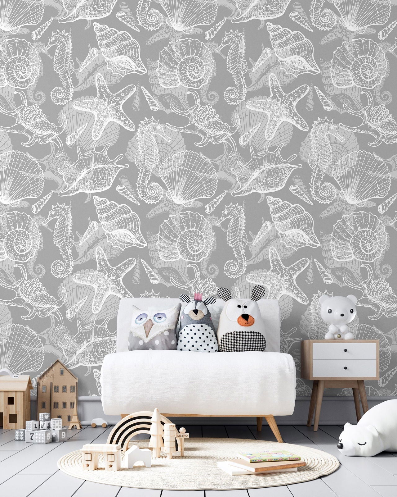 Calm Waters Peel and Stick Wallpaper, Removable Wallpaper, Traditional Wallpaper | DeccoPrint