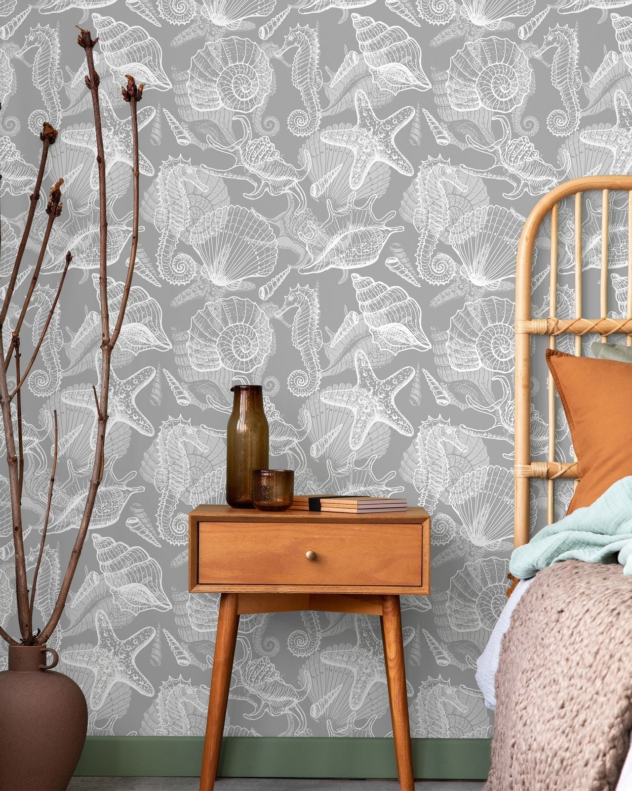 Calm Waters Peel and Stick Wallpaper, Removable Wallpaper, Traditional Wallpaper | DeccoPrint