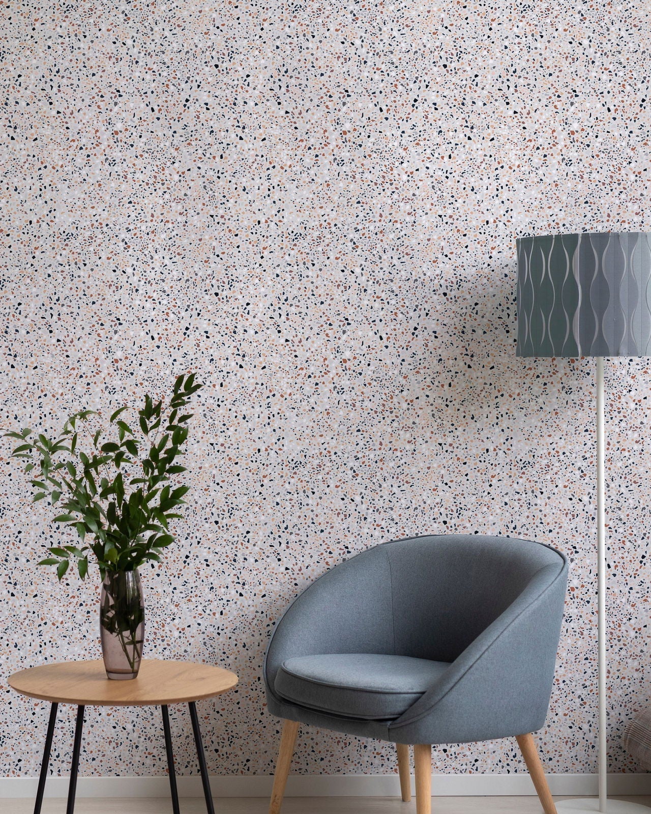Chips of Quartz Peel and Stick Wallpaper, Removable Wallpaper, Traditional Wallpaper | DeccoPrint