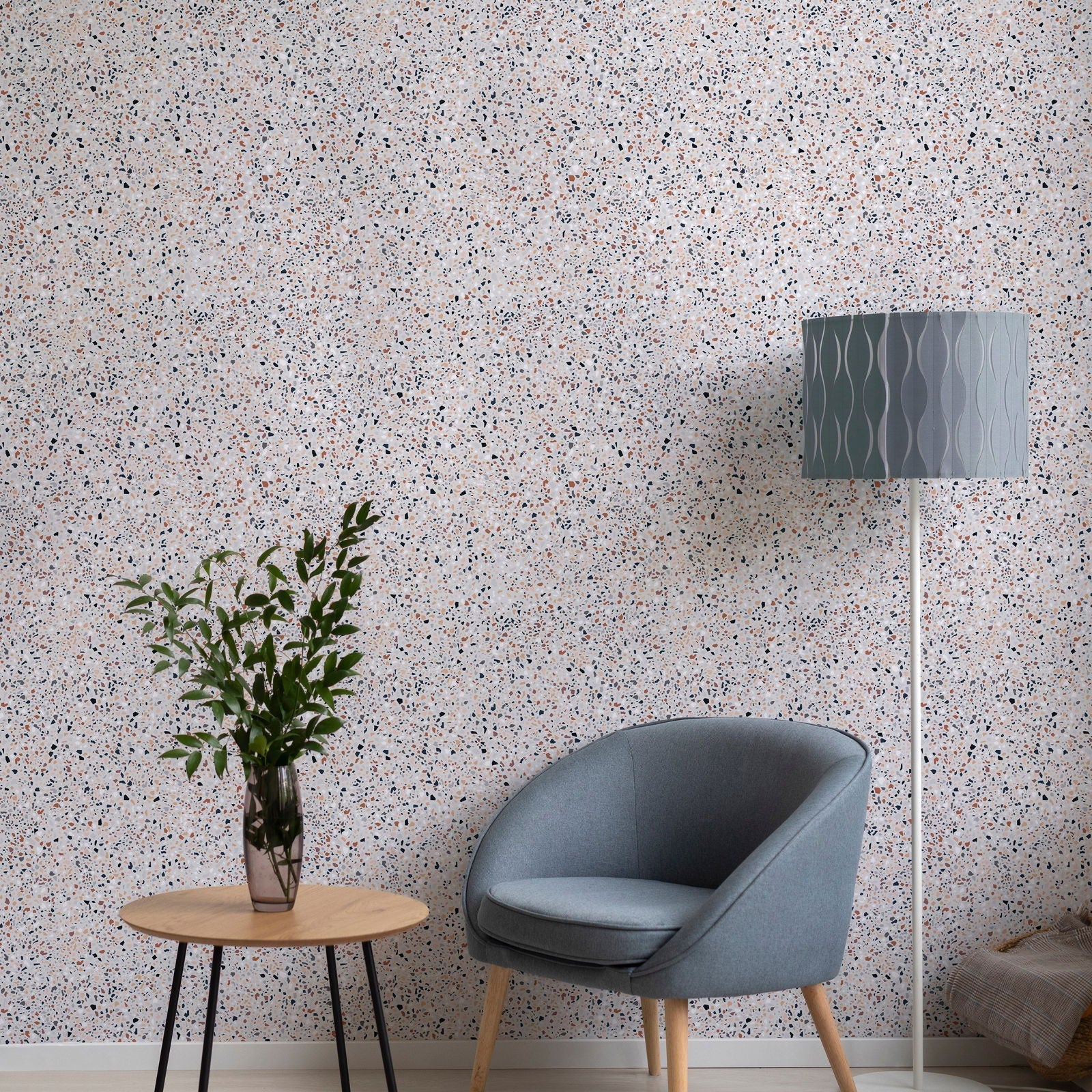 Chips of Quartz Peel and Stick Wallpaper, Removable Wallpaper, Traditional Wallpaper | DeccoPrint