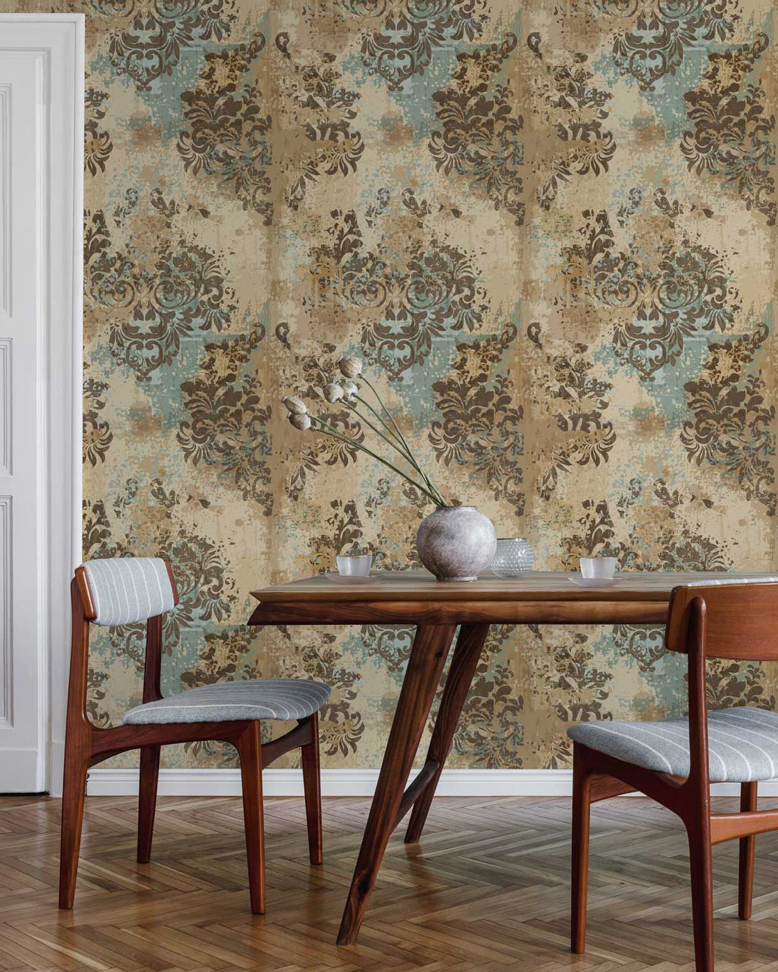 Classical Patterns Peel and Stick Wallpaper, Removable Wallpaper, Traditional Wallpaper | DeccoPrint