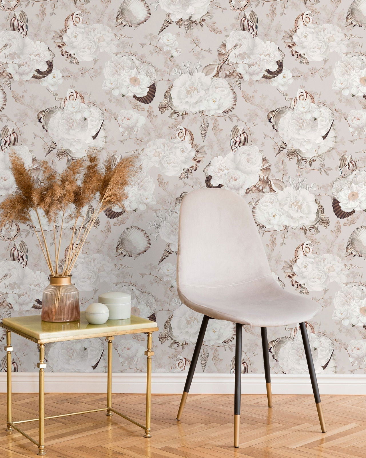 Coastal Charm Peel and Stick Wallpaper, Removable Wallpaper, Traditional Wallpaper | DeccoPrint