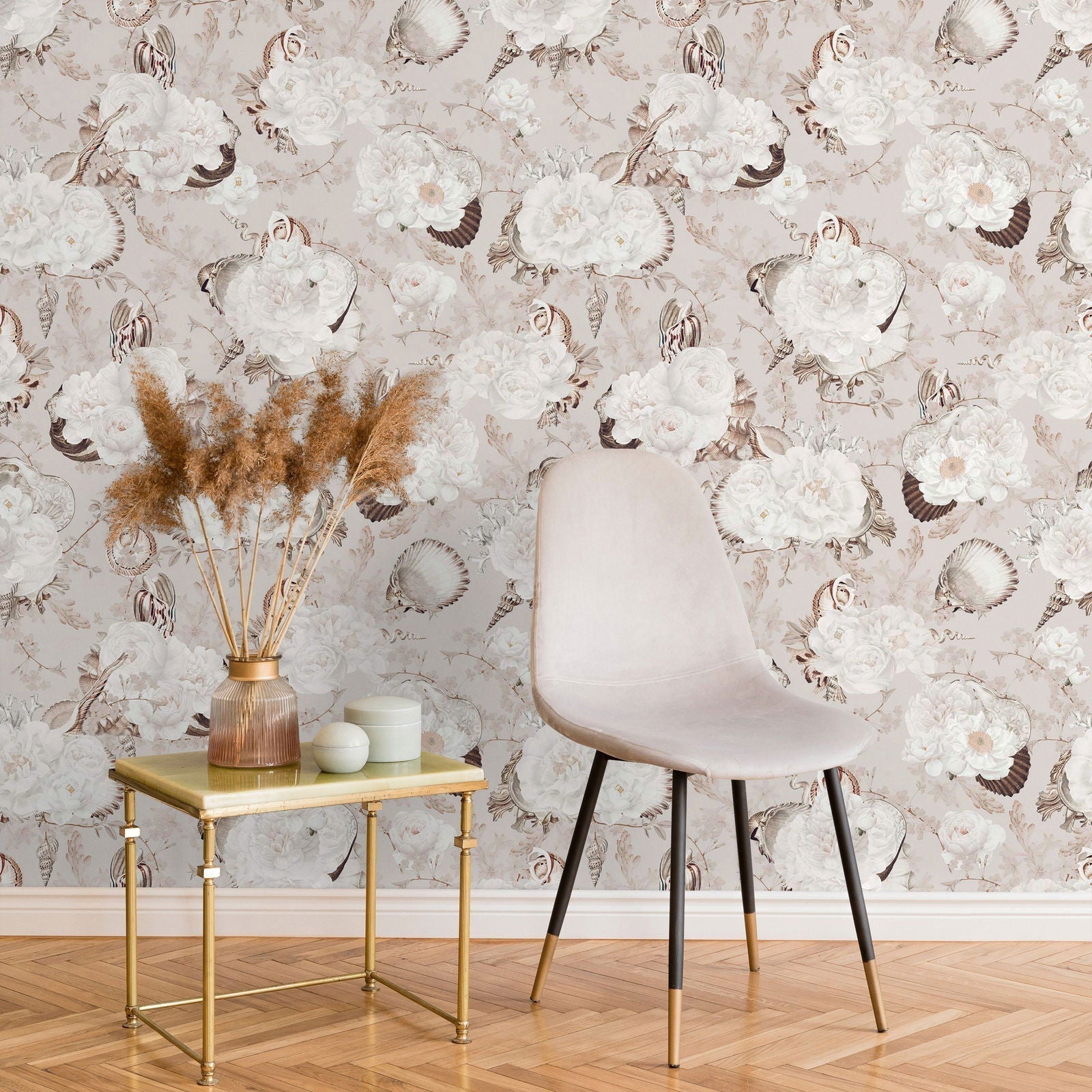 Coastal Charm Peel and Stick Wallpaper, Removable Wallpaper, Traditional Wallpaper | DeccoPrint