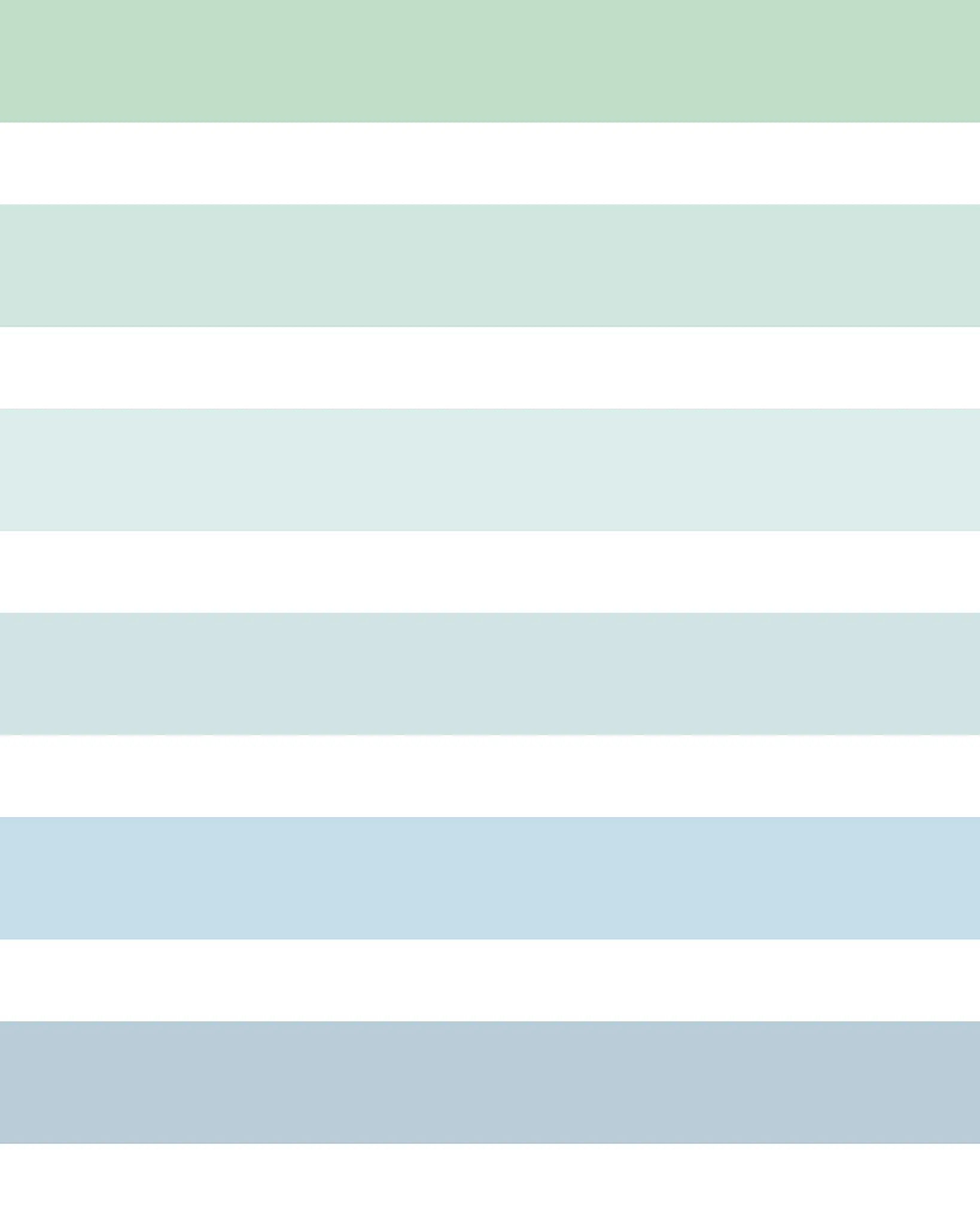 Pattern of horizontal stripes in green, white, and light blue.