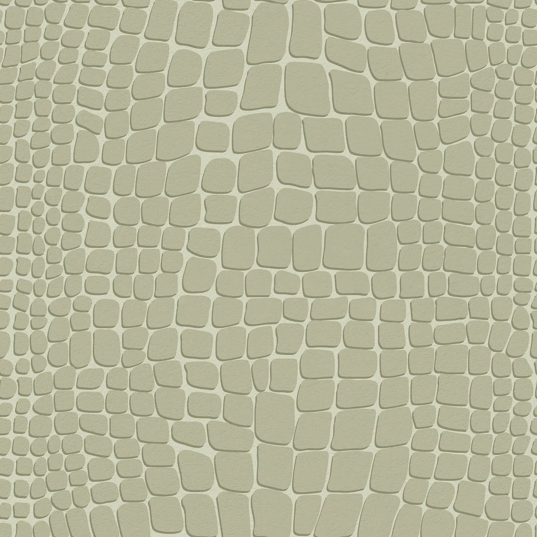 Textured crocodile skin green patterned surface