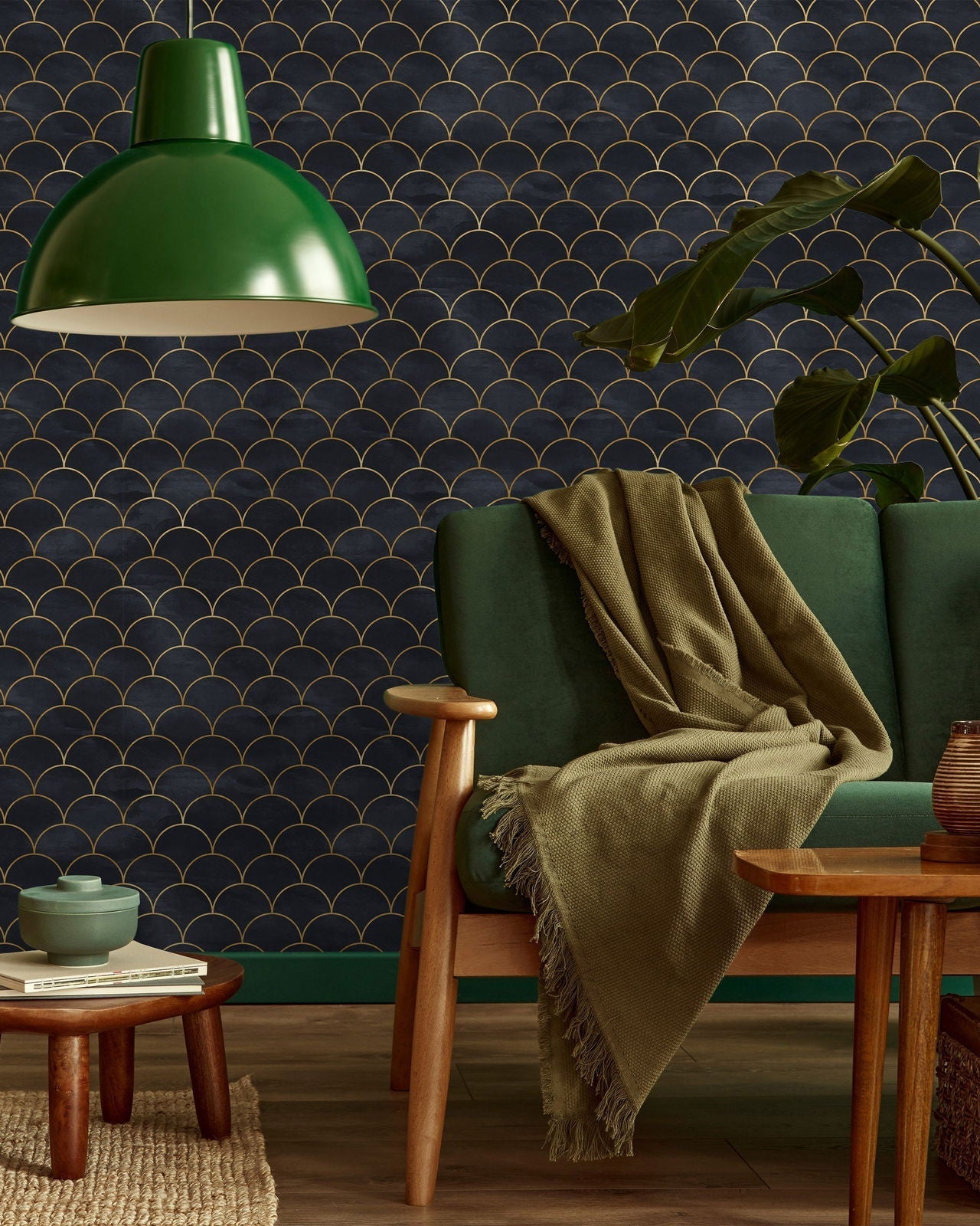 Chic Deco Peel and Stick Wallpaper, Removable Wallpaper, Traditional Wallpaper | DeccoPrint