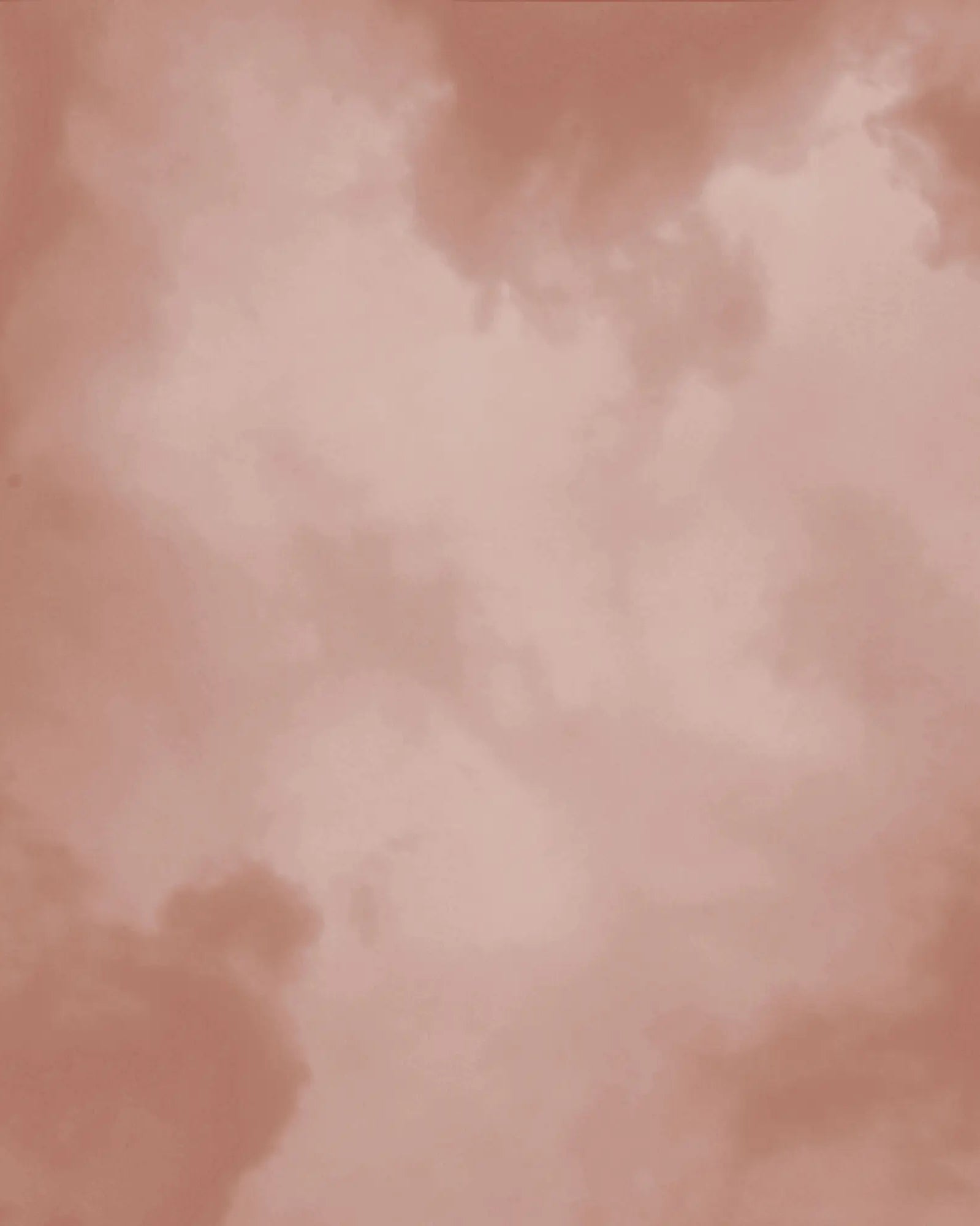 Textured pinkish-brown cloud mural