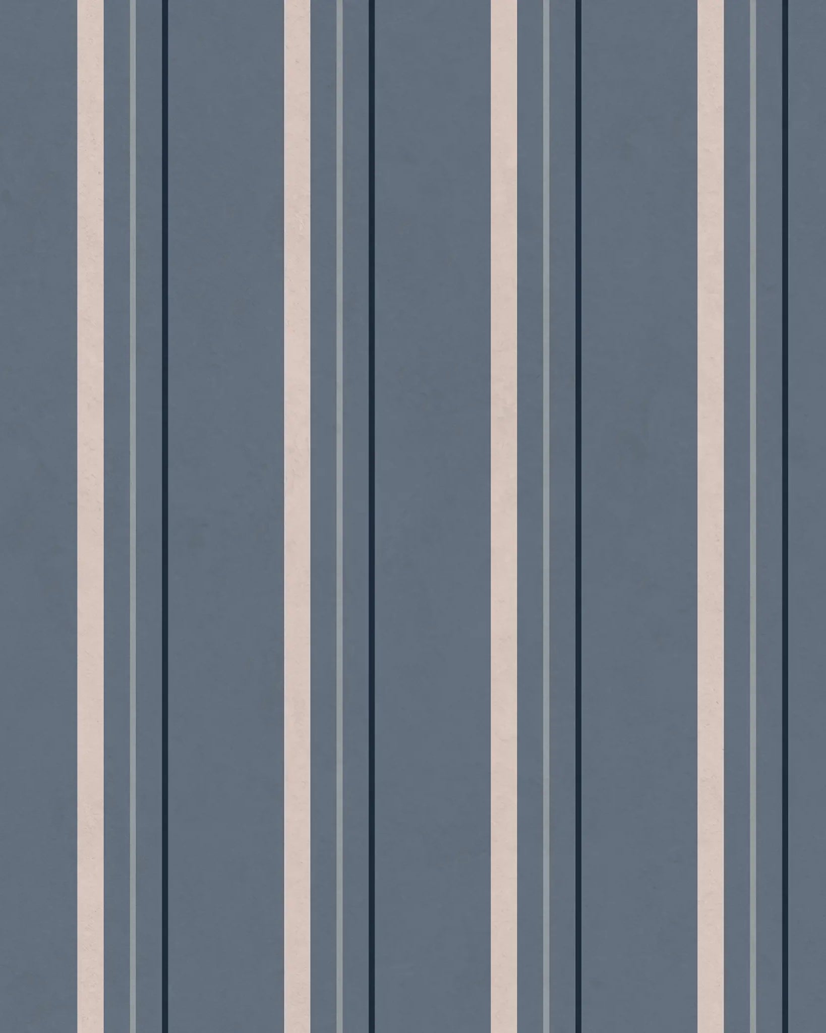 Wallpaper pattern of vertical stripes on a blue background