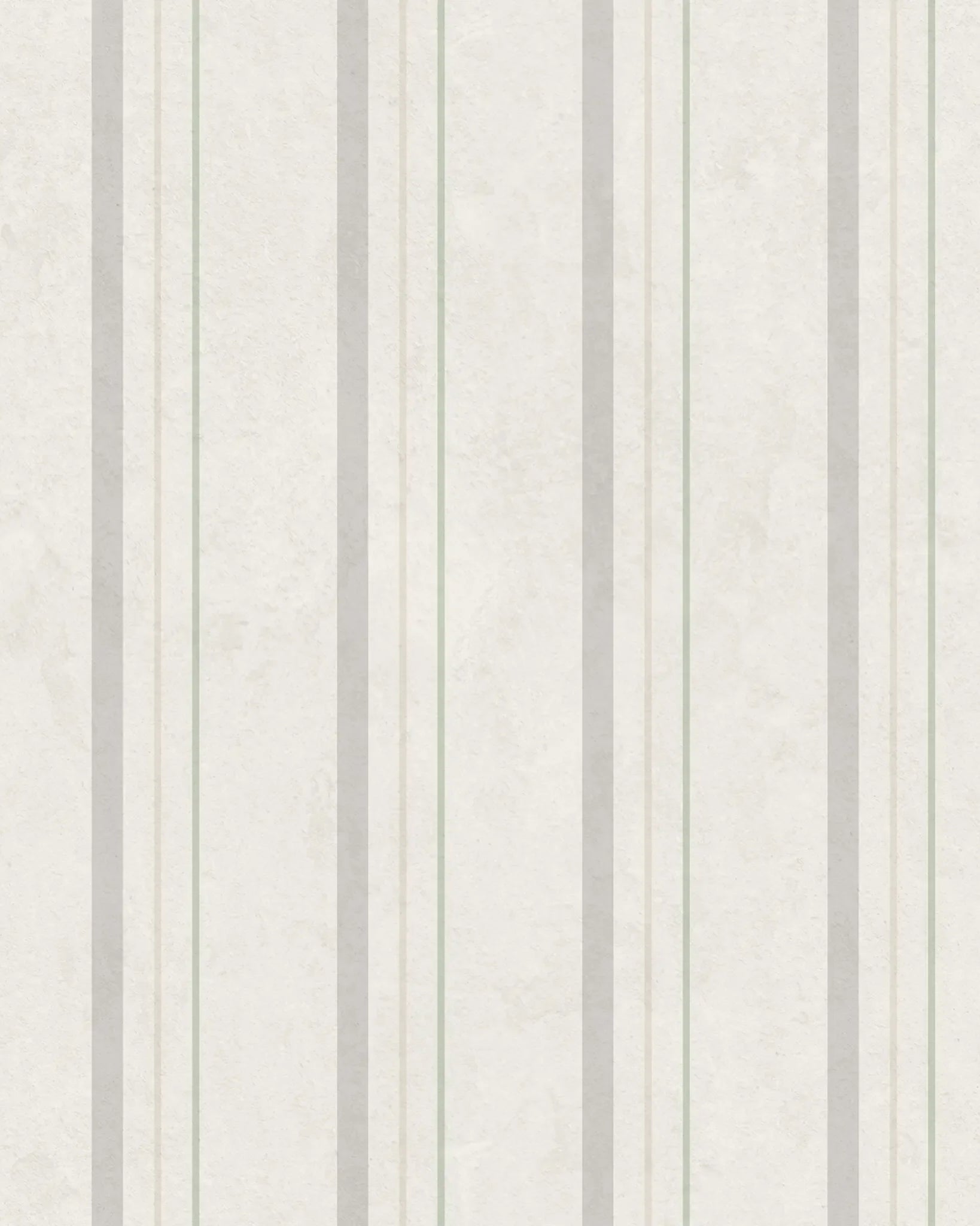 Wallpaper pattern with vertical stripes in gray and white on a light gray background