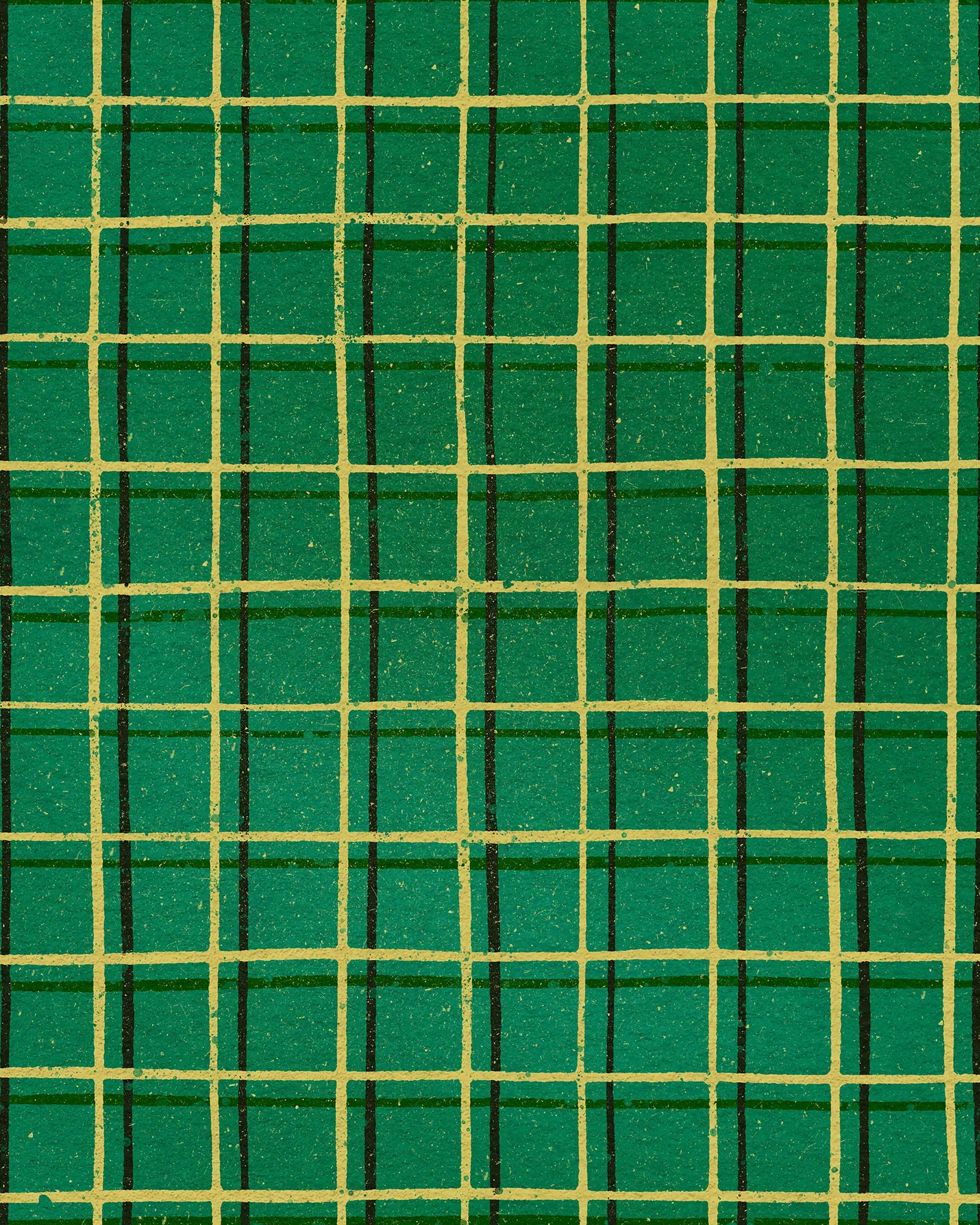 Grid pattern with green background and black lines