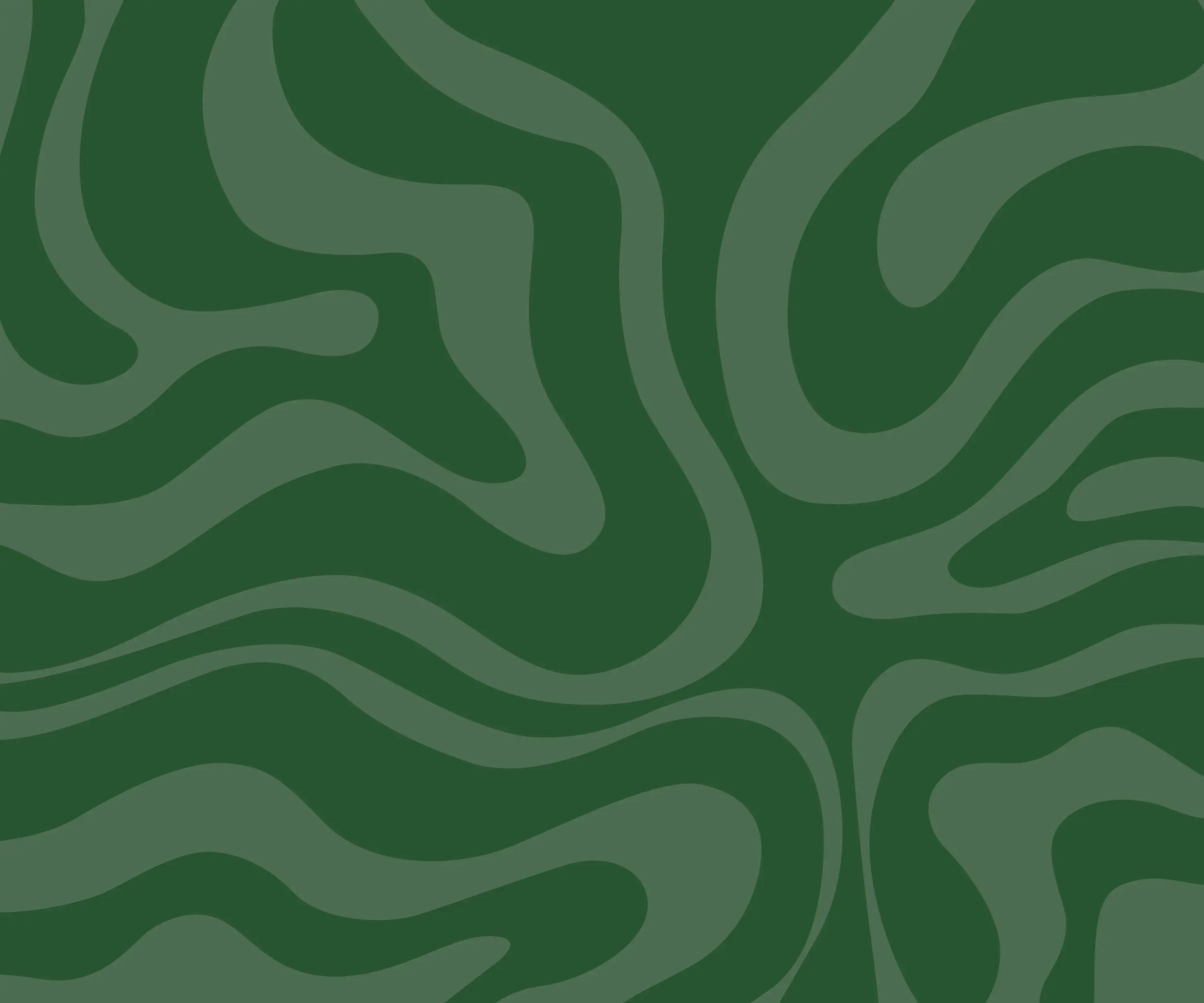 Green pattern with wavy lines on a green background