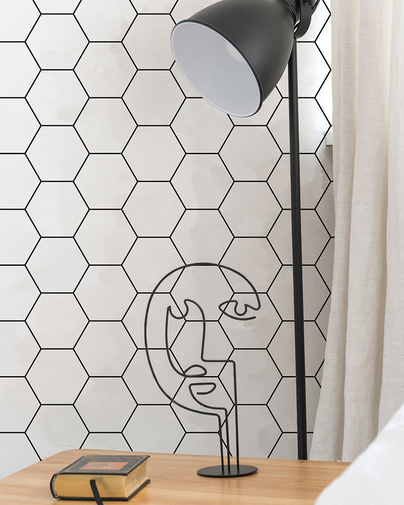 Honeycomb Peel and Stick Wallpaper, Removable Wallpaper, Traditional Wallpaper | DeccoPrint