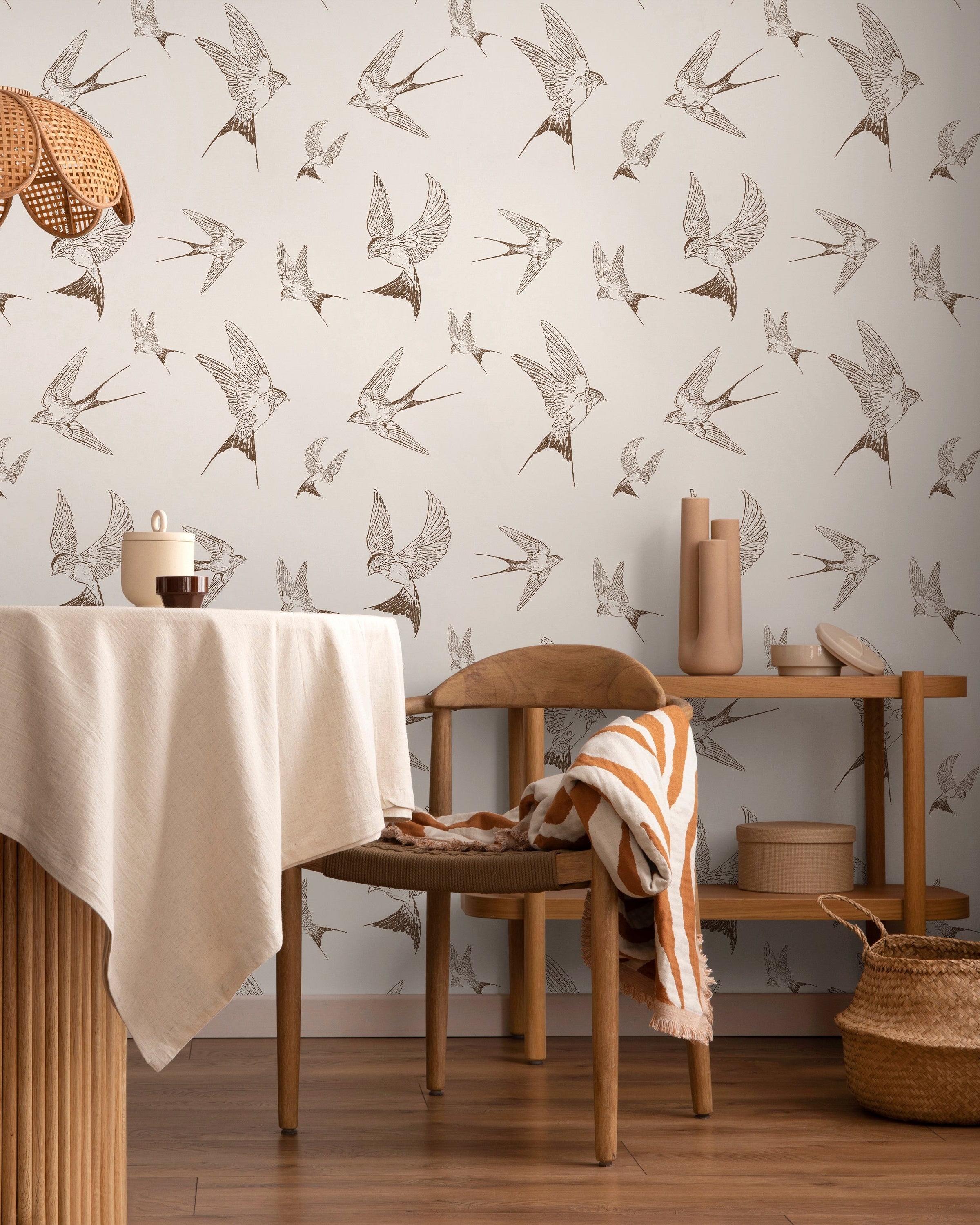 Soar the Sky Peel and Stick Wallpaper, Removable Wallpaper, Traditional Wallpaper | DeccoPrint