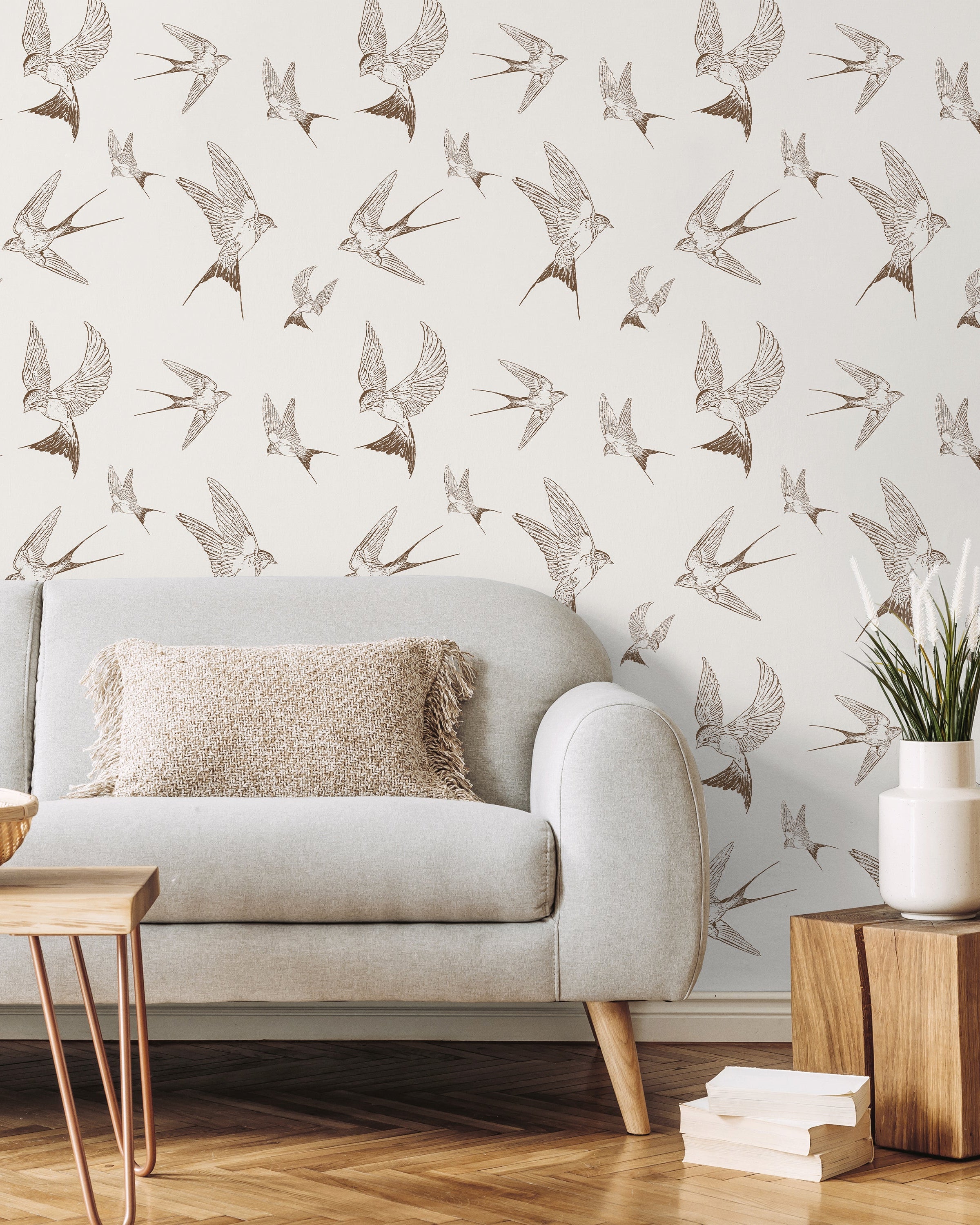 Soar the Sky Peel and Stick Wallpaper, Removable Wallpaper, Traditional Wallpaper | DeccoPrint