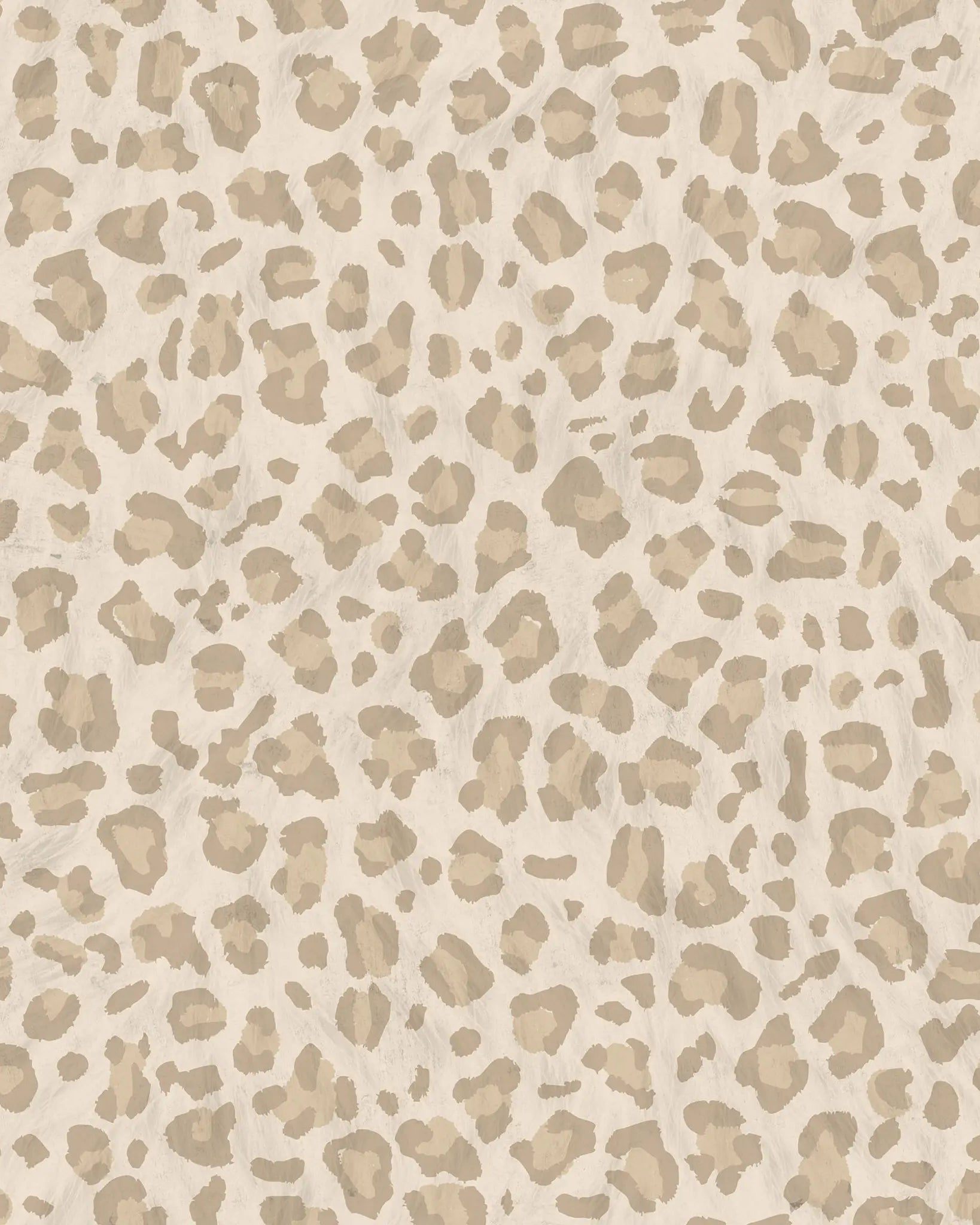 Leopard print pattern on a beige background