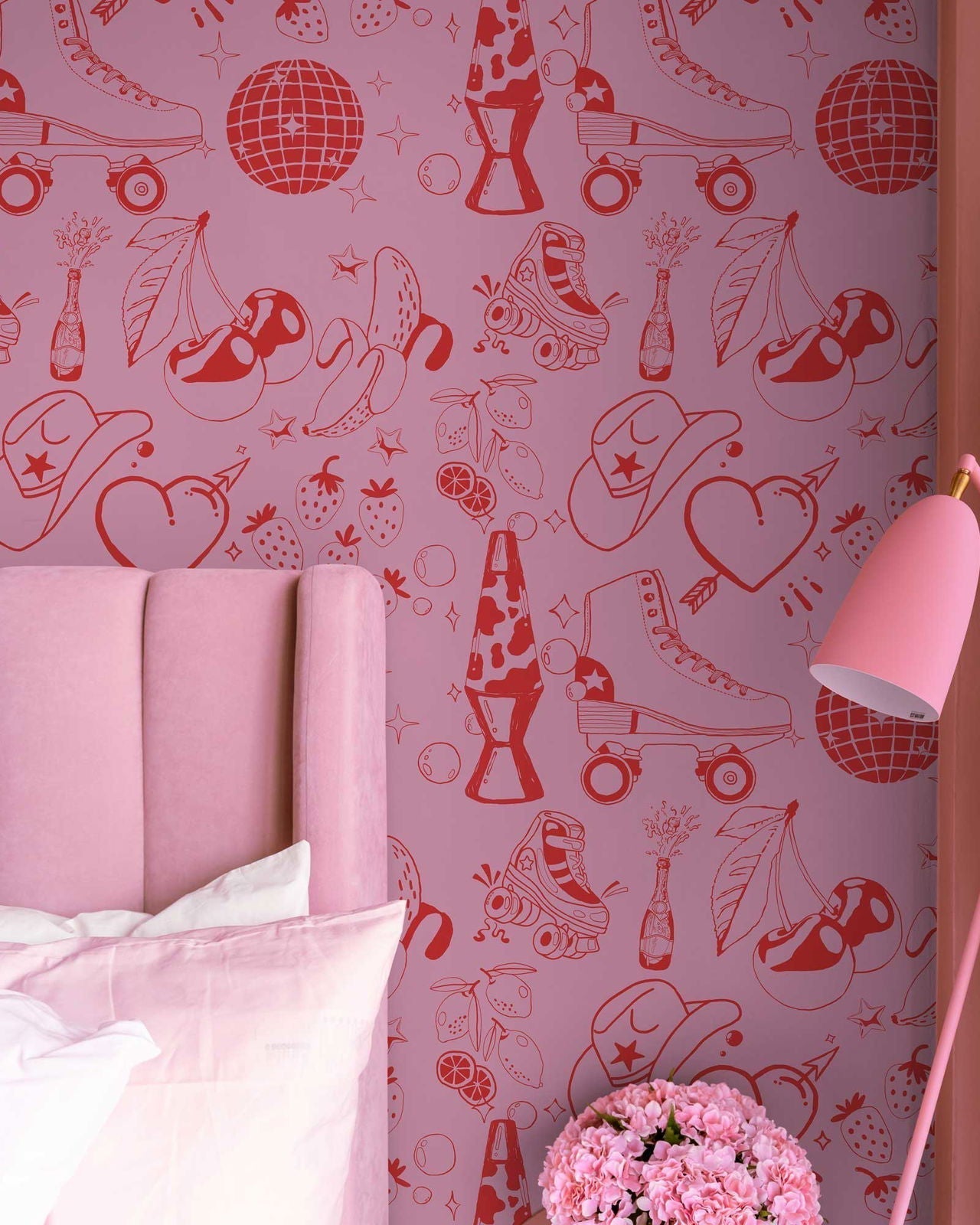Life's So Fun Peel and Stick Wallpaper, Removable Wallpaper, Traditional Wallpaper | DeccoPrint