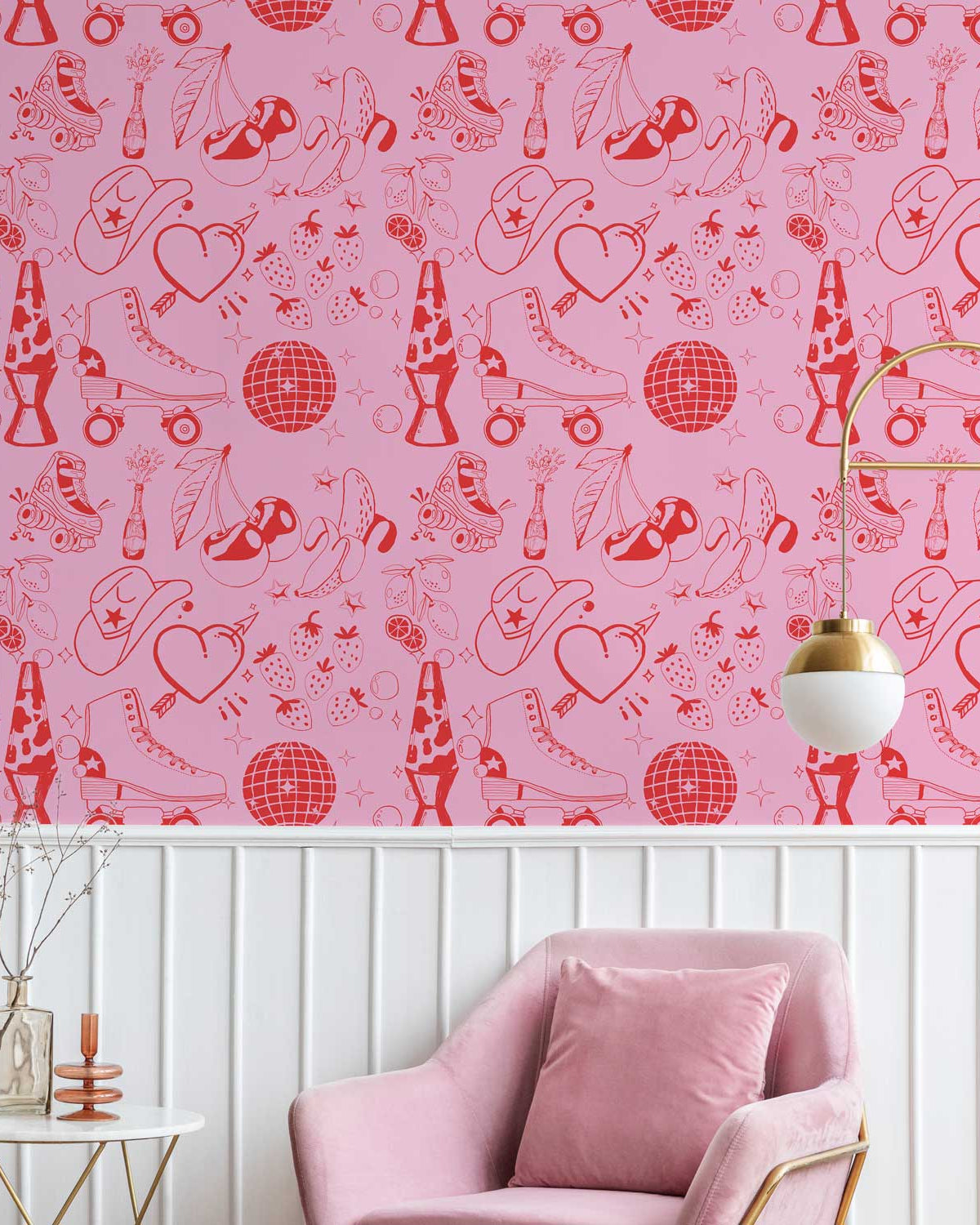 Life's So Fun Peel and Stick Wallpaper, Removable Wallpaper, Traditional Wallpaper | DeccoPrint