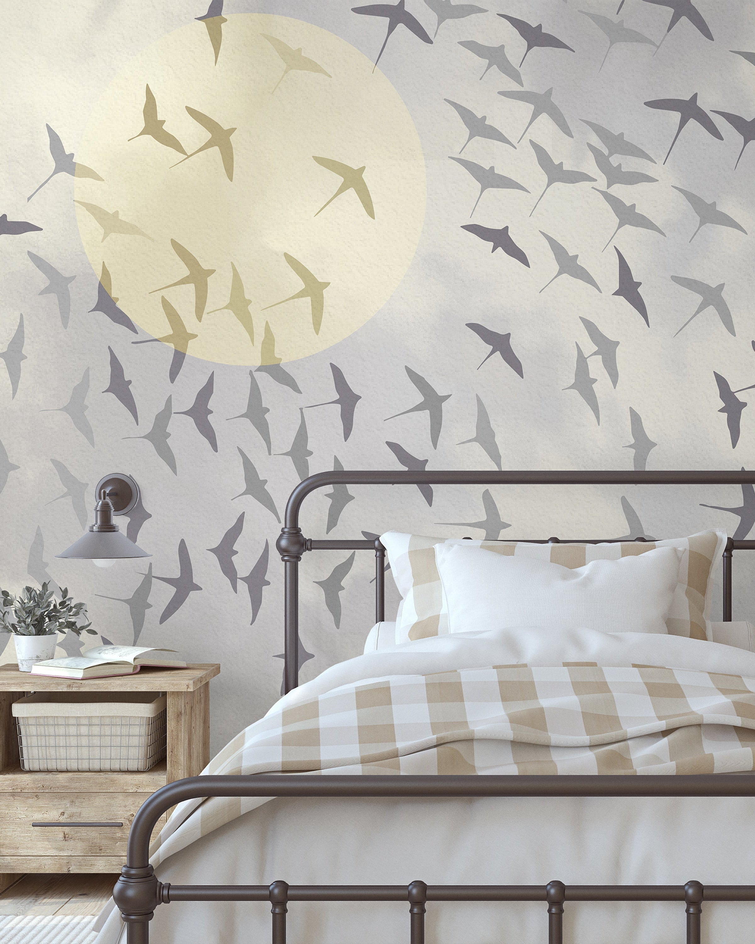 Midday Dream Mural Peel and Stick Wallpaper, Removable Wallpaper, Traditional Wallpaper | DeccoPrint
