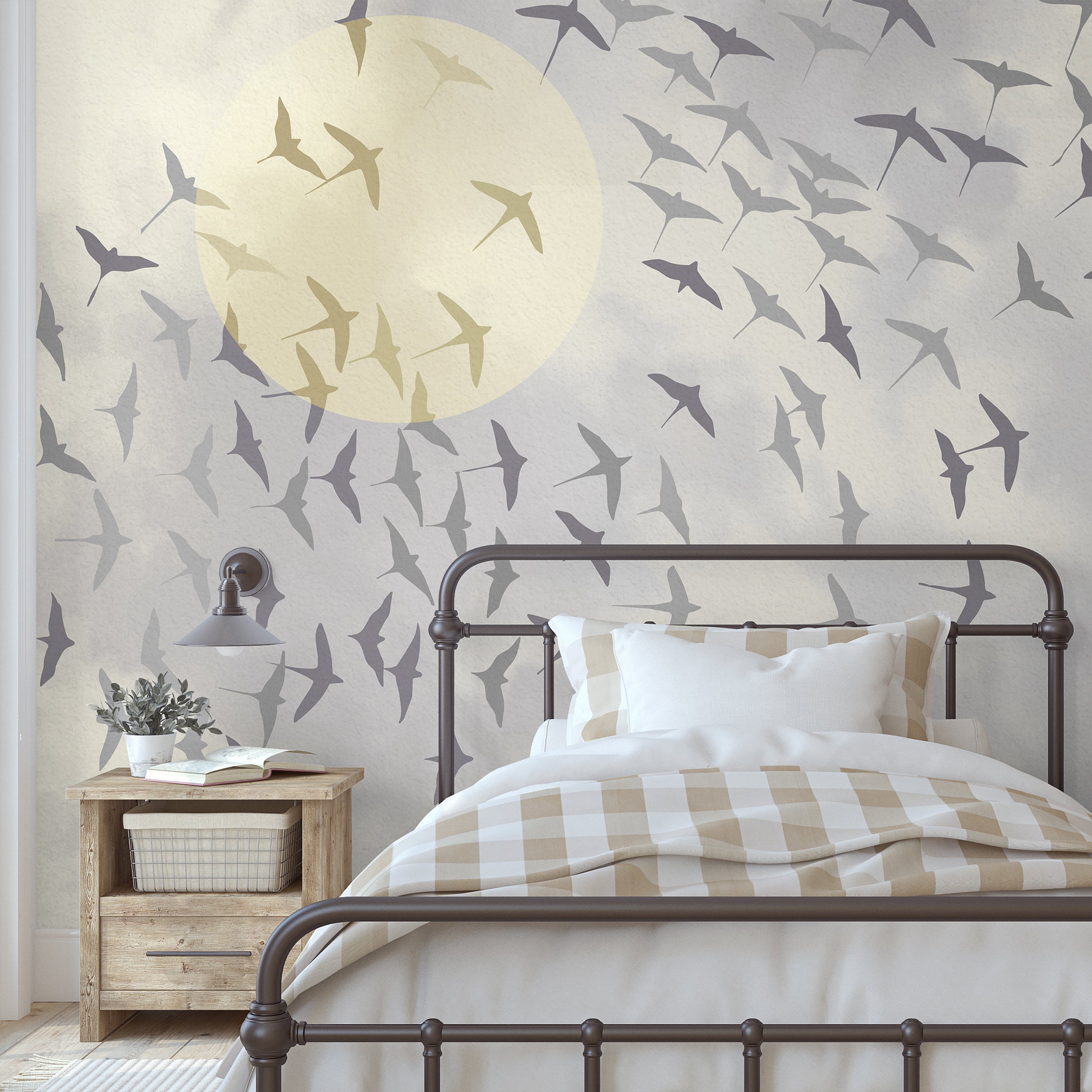Midday Dream Mural Peel and Stick Wallpaper, Removable Wallpaper, Traditional Wallpaper | DeccoPrint