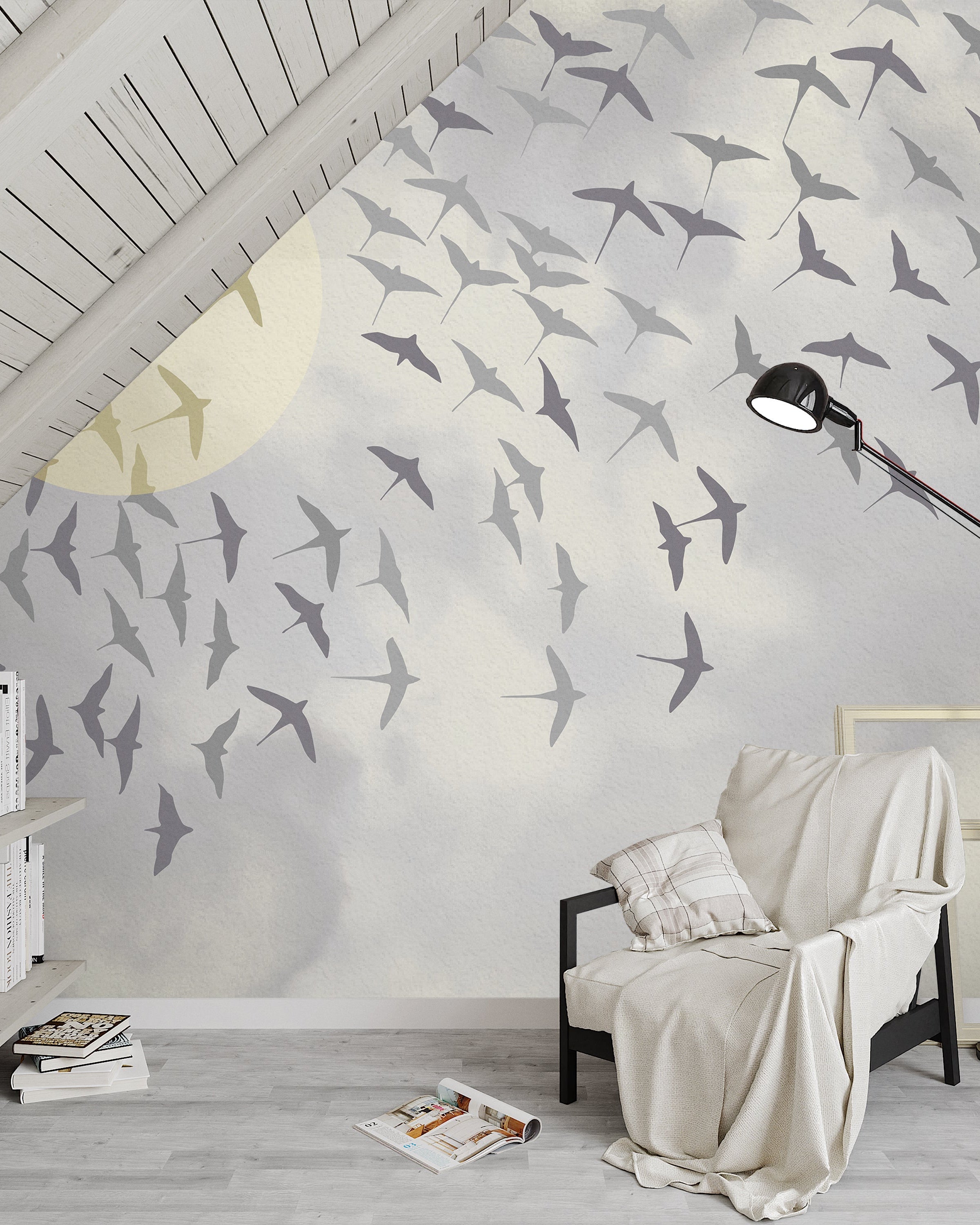 Midday Dream Mural Peel and Stick Wallpaper, Removable Wallpaper, Traditional Wallpaper | DeccoPrint