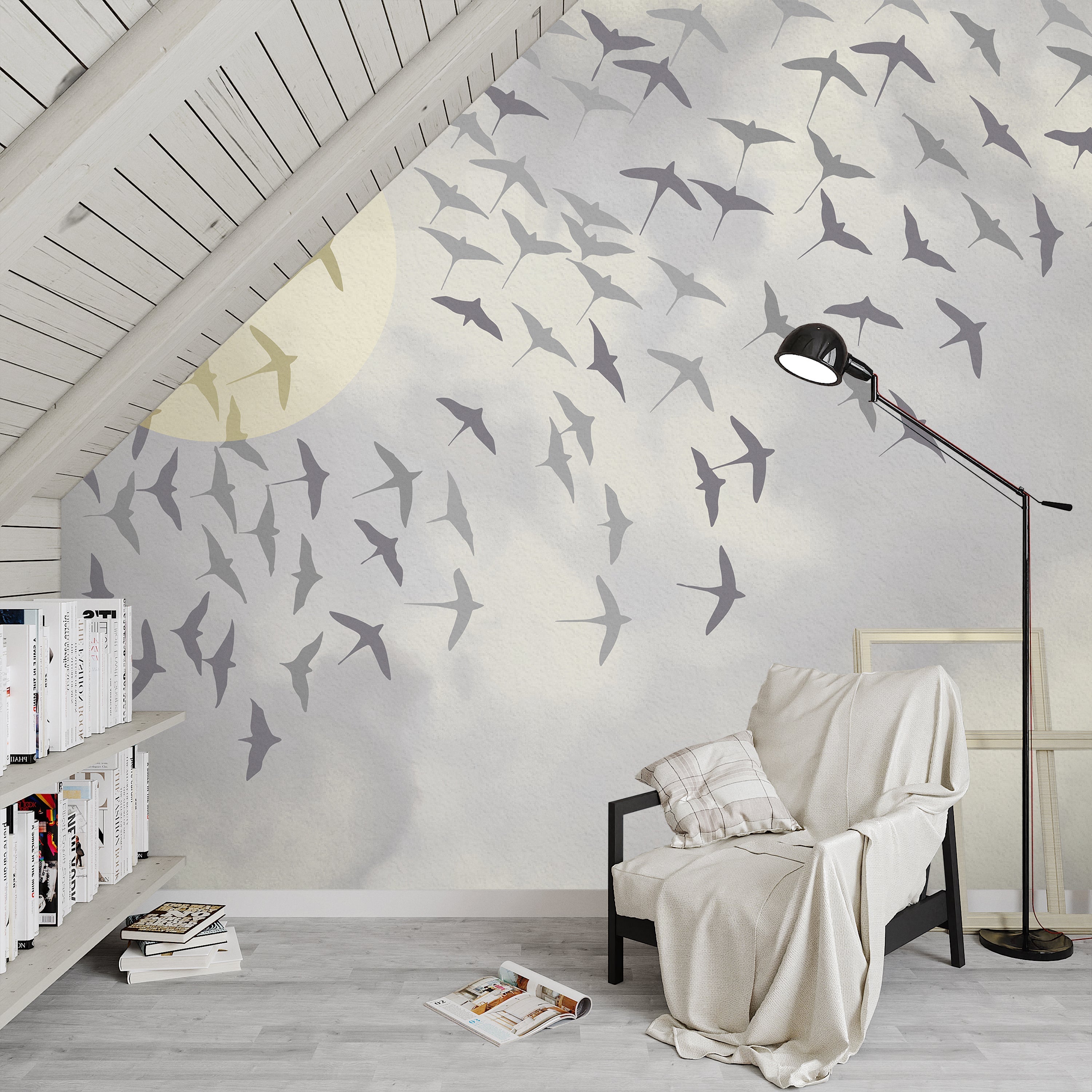 Midday Dream Mural Peel and Stick Wallpaper, Removable Wallpaper, Traditional Wallpaper | DeccoPrint
