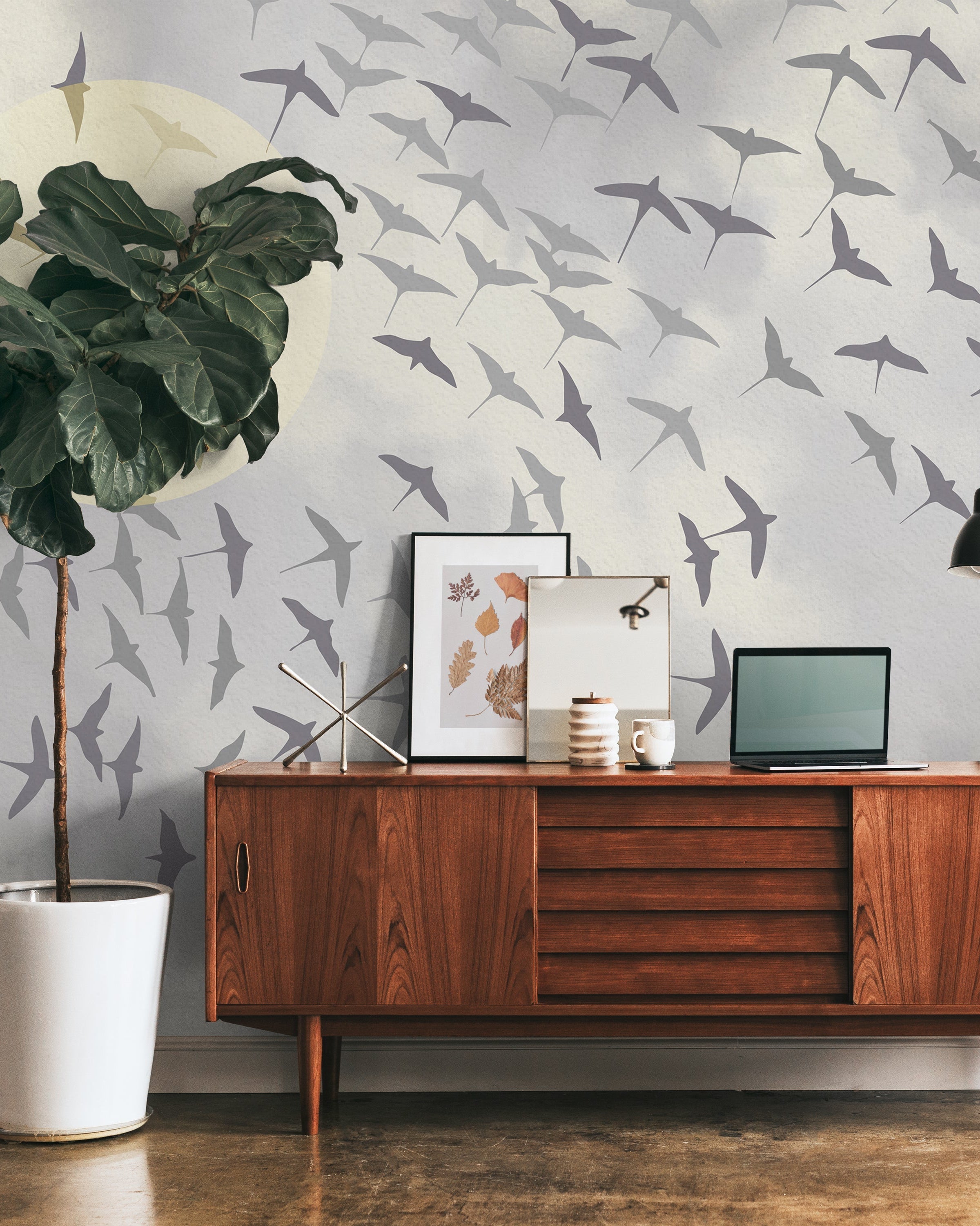 Midday Dream Mural Peel and Stick Wallpaper, Removable Wallpaper, Traditional Wallpaper | DeccoPrint