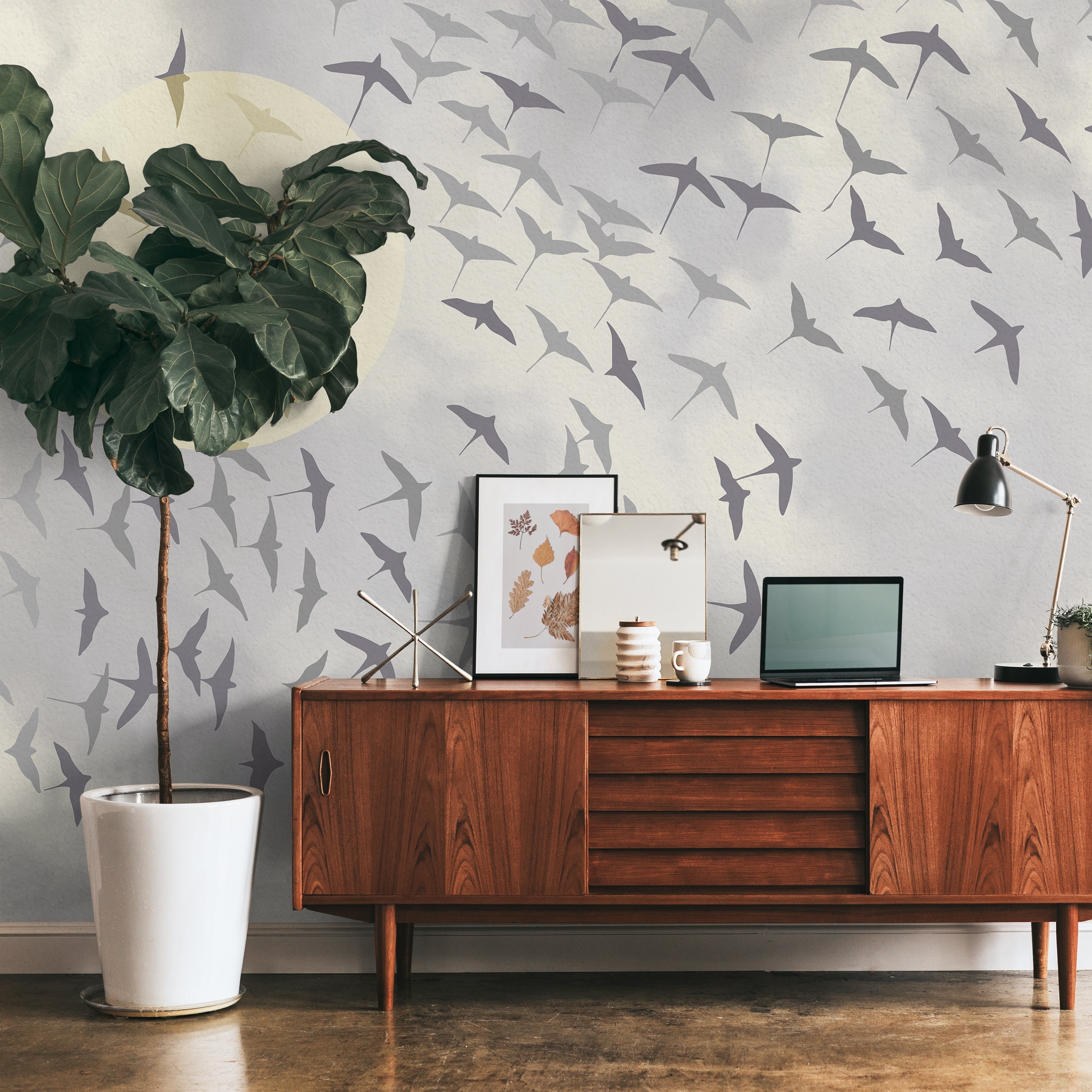 Midday Dream Mural Peel and Stick Wallpaper, Removable Wallpaper, Traditional Wallpaper | DeccoPrint