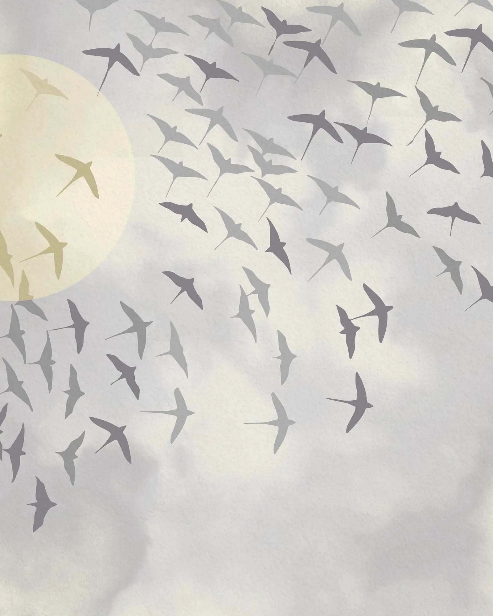 Midday Dream Mural Peel and Stick Wallpaper, Removable Wallpaper, Traditional Wallpaper | DeccoPrint