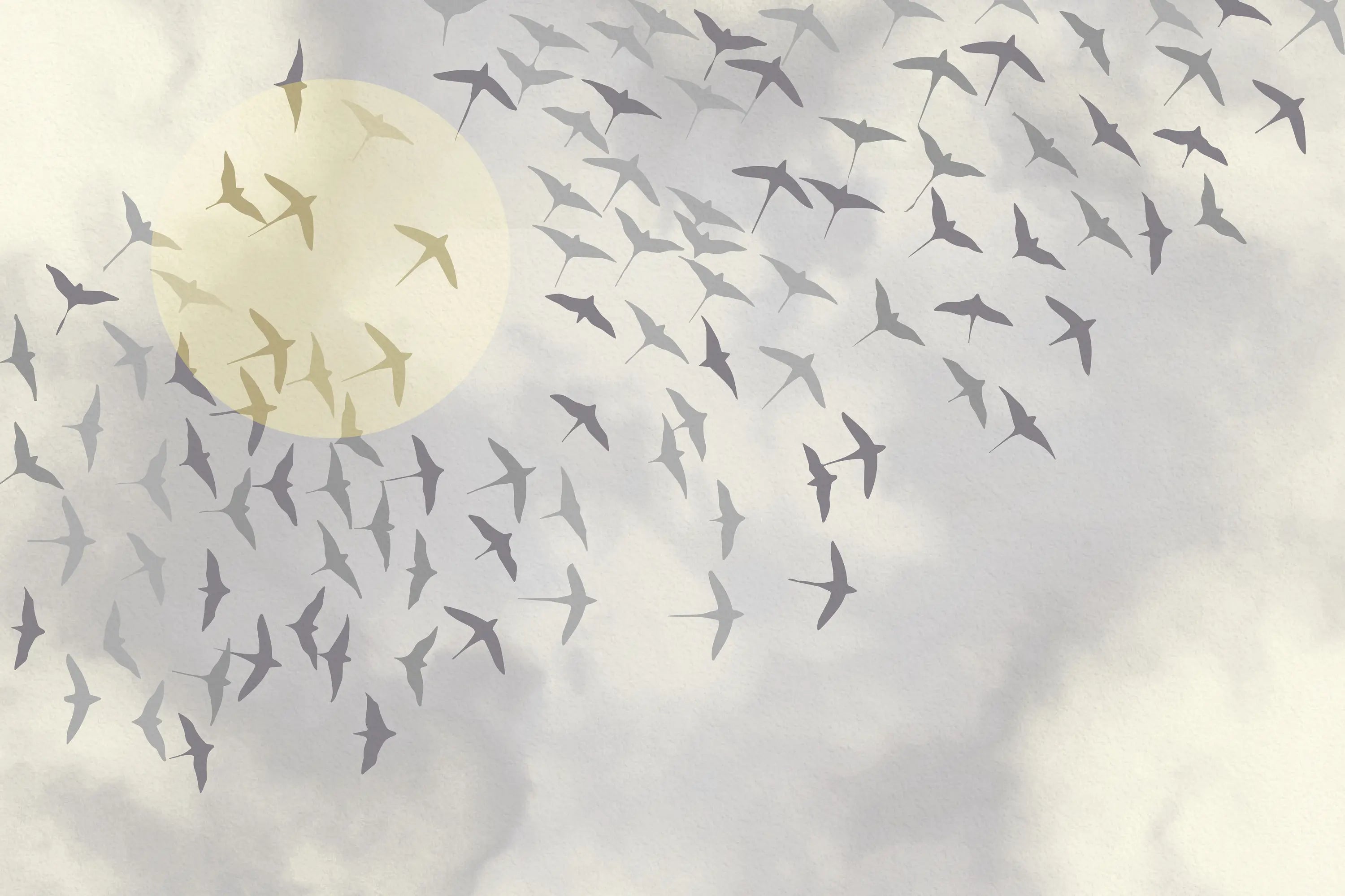 Midday Dream Mural Peel and Stick Wallpaper, Removable Wallpaper, Traditional Wallpaper | DeccoPrint