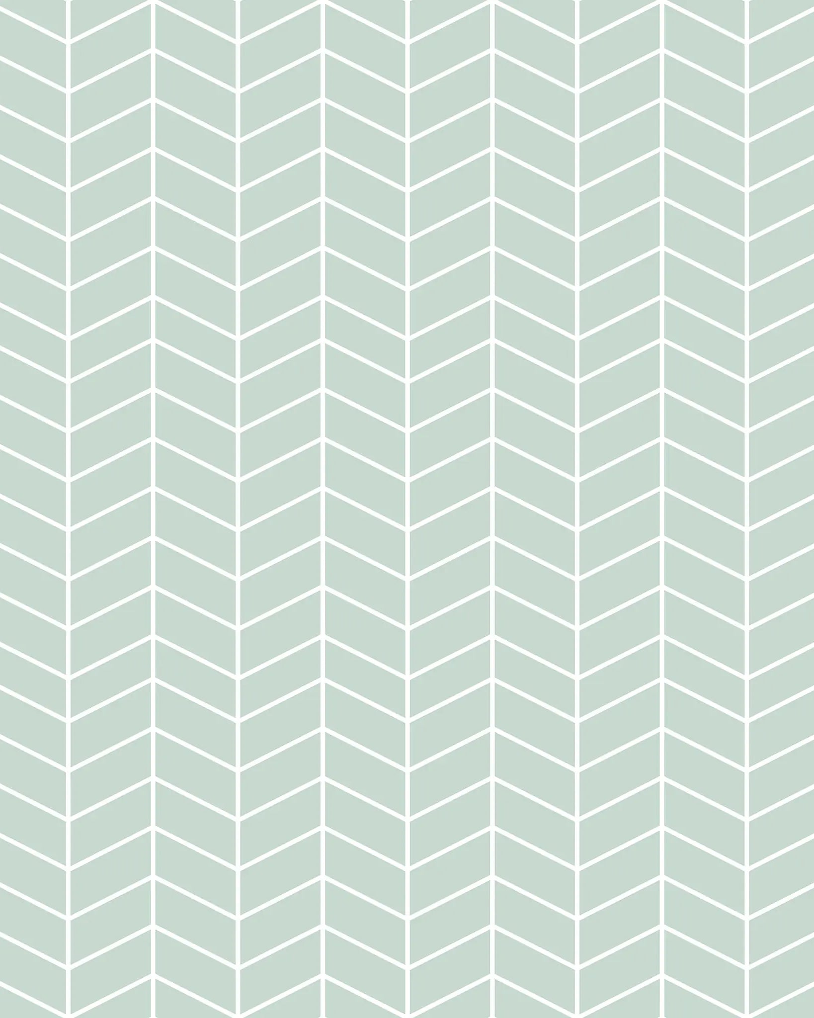 Pattern of white chevrons on a light blue background