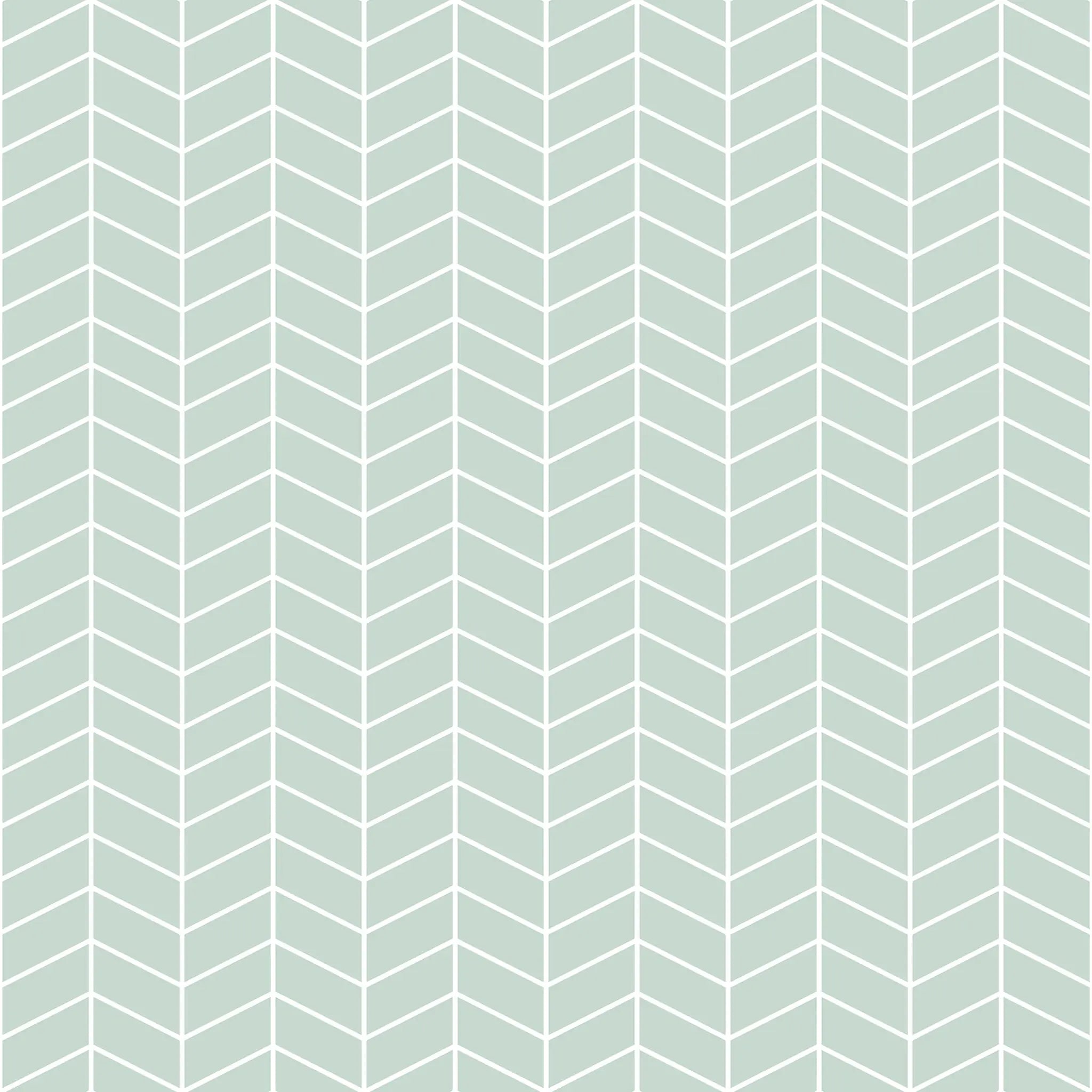 Pattern of white chevrons on a light blue background