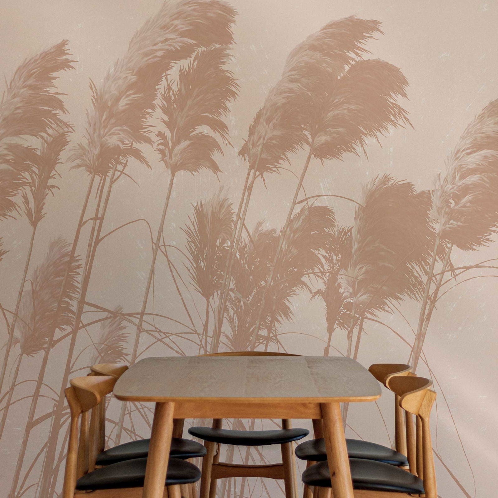 Pampas Melody Peel and Stick Wallpaper, Removable Wallpaper, Traditional Wallpaper | DeccoPrint