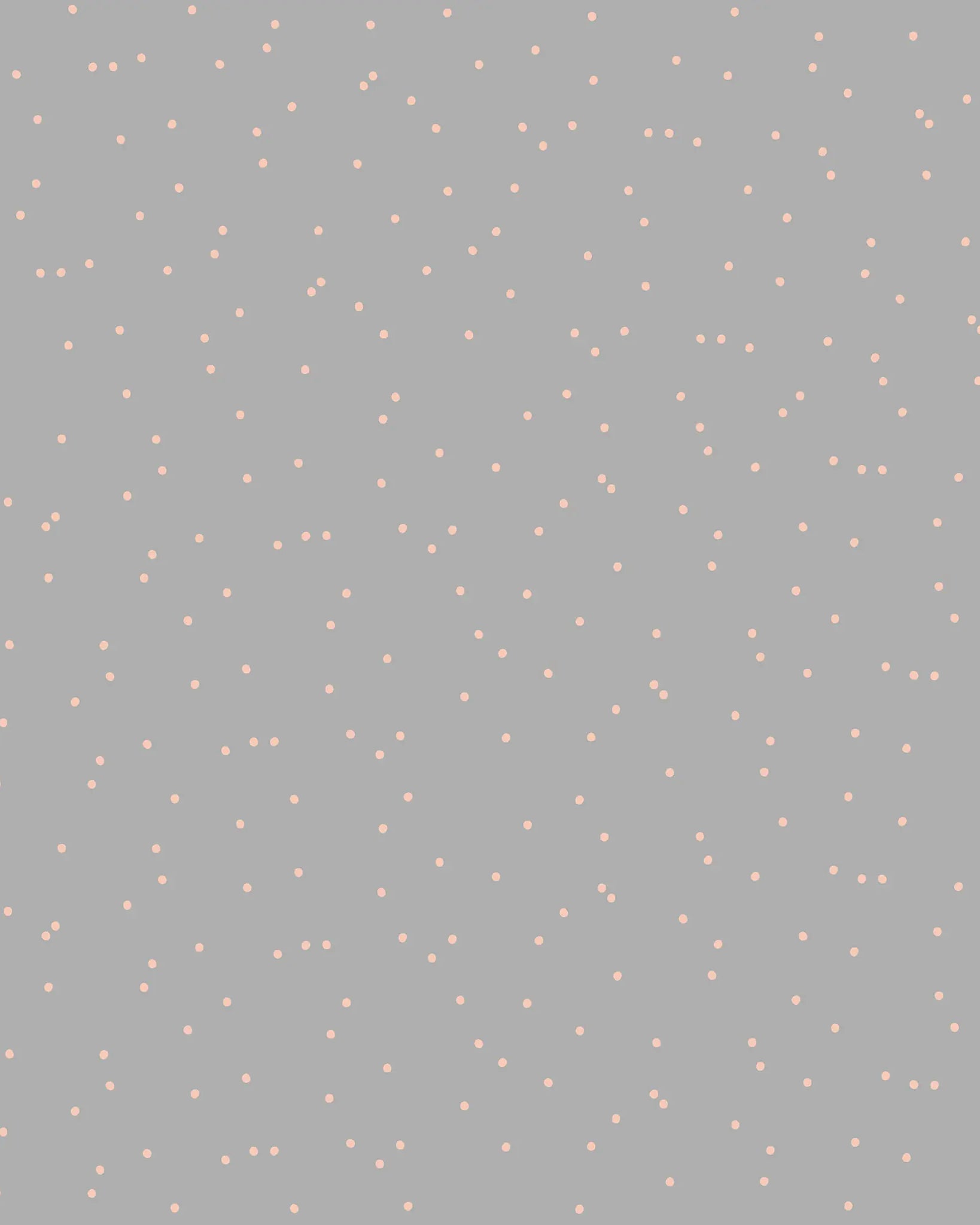 Pattern of small pink dots on a gray background